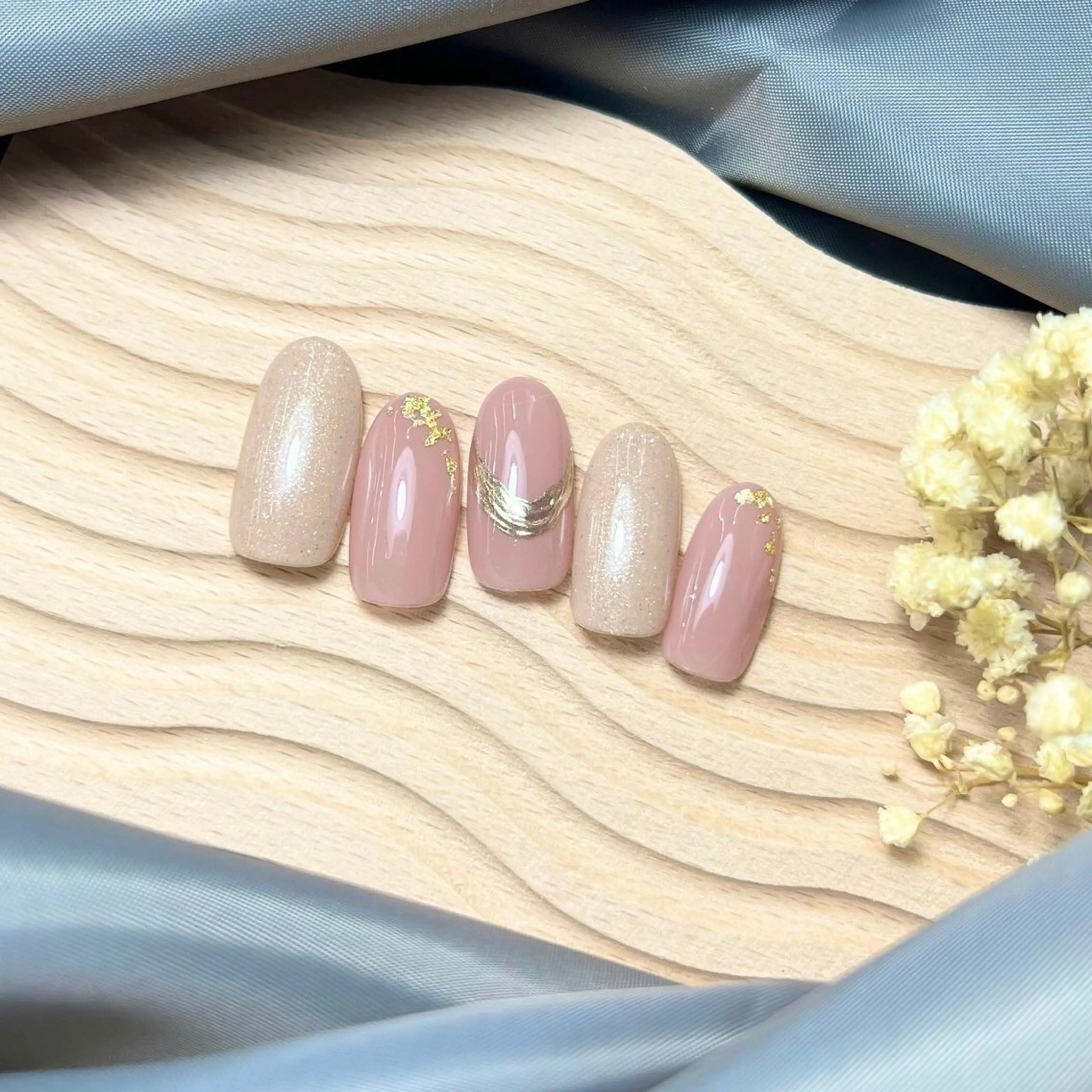 ネイル ⭐︎休業中の練習⭐︎ JNA認定講師髙橋のネイルデザイン