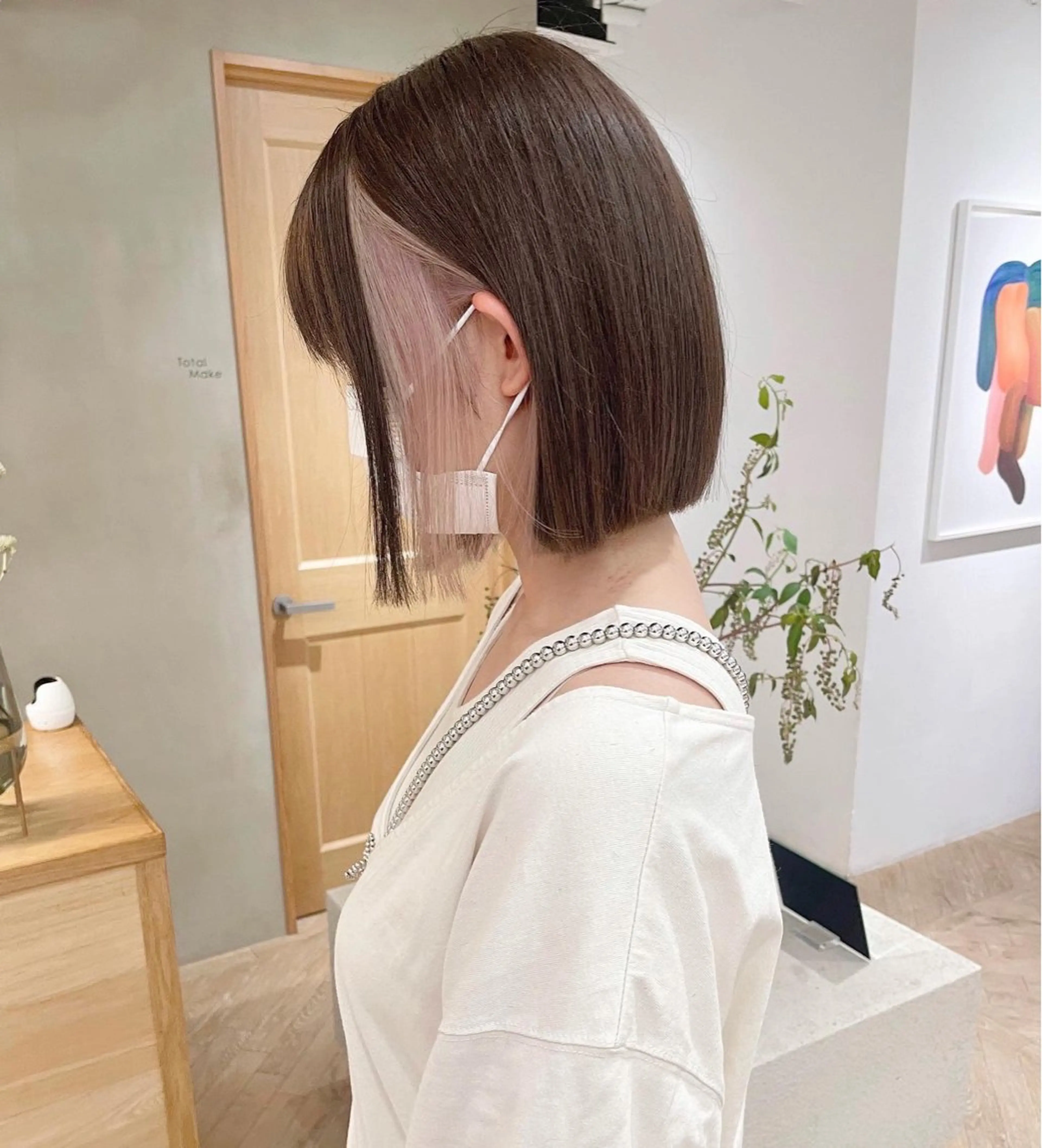 【ぷちイメチェン】🫧カット＋イヤリングカラー＋超音波艶髪トリートメント🫧の写真