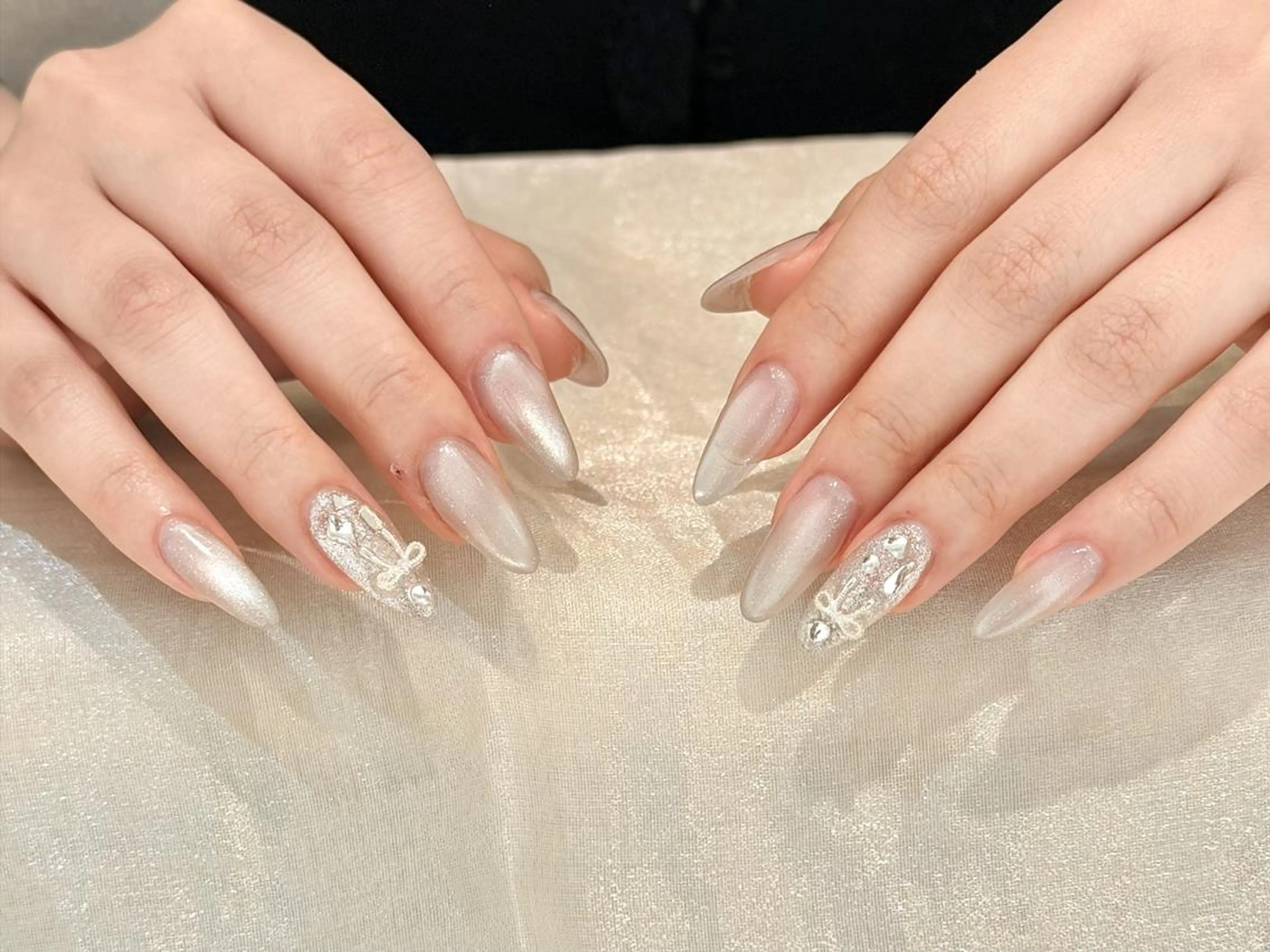 ネイル 長さ出し マグネットネイル CHERIR NAILSALONのネイルデザイン