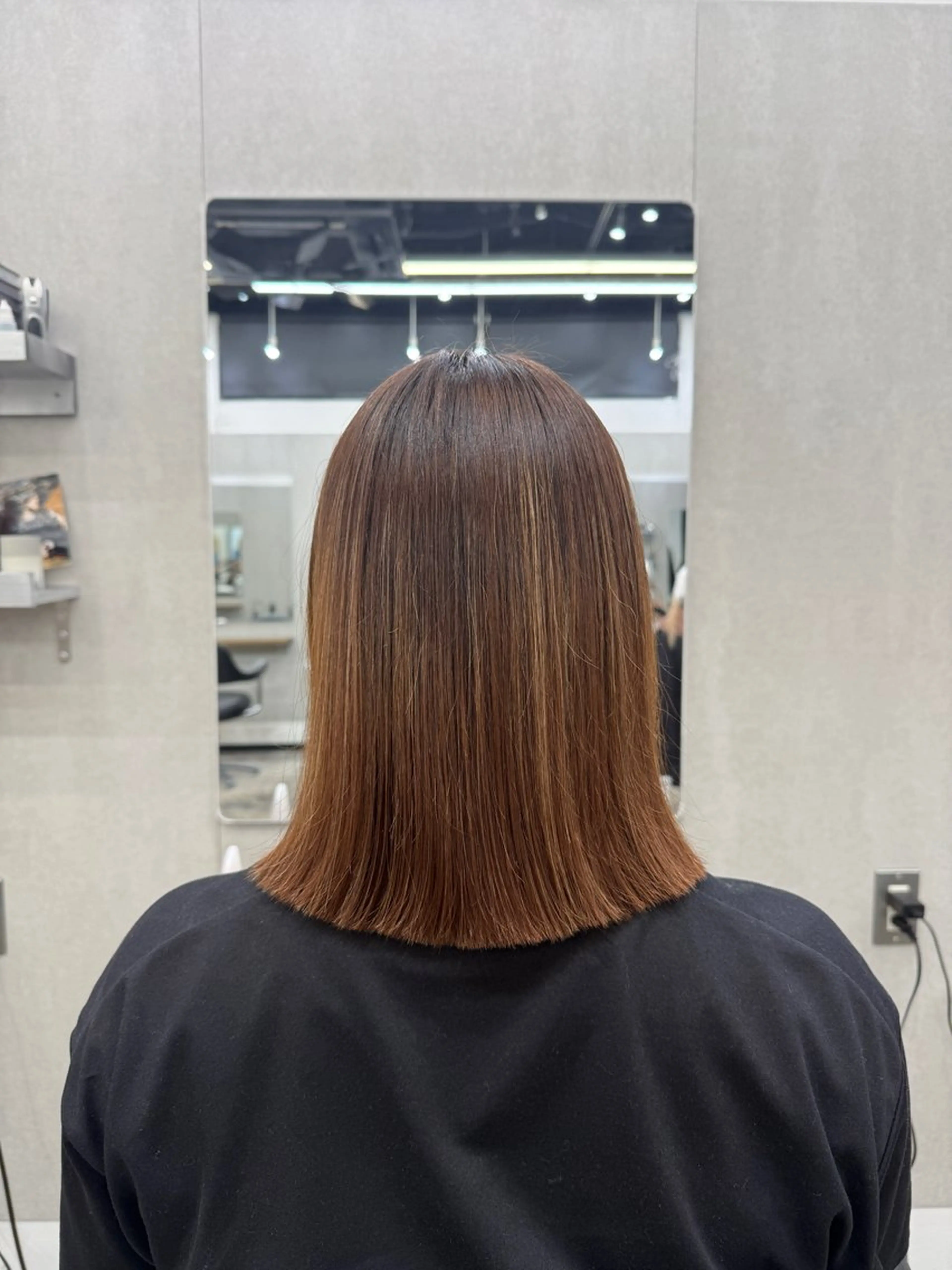 ミディアム ボブ カット カット¥1100 / 𝙍𝙪𝙣𝙖⟡.のヘアスタイル