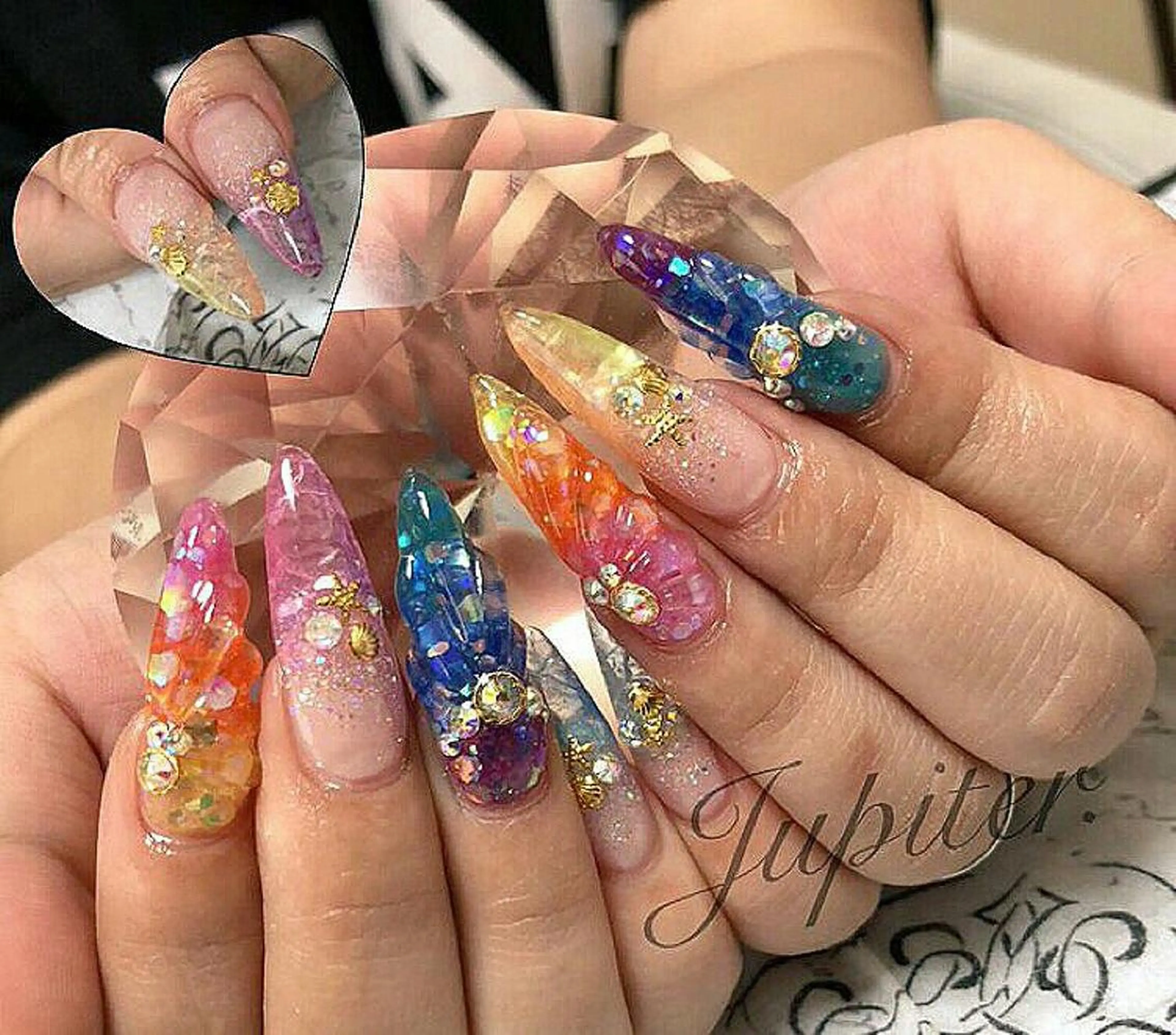 ネイル 夏ネイル Jupiter .のネイルデザイン