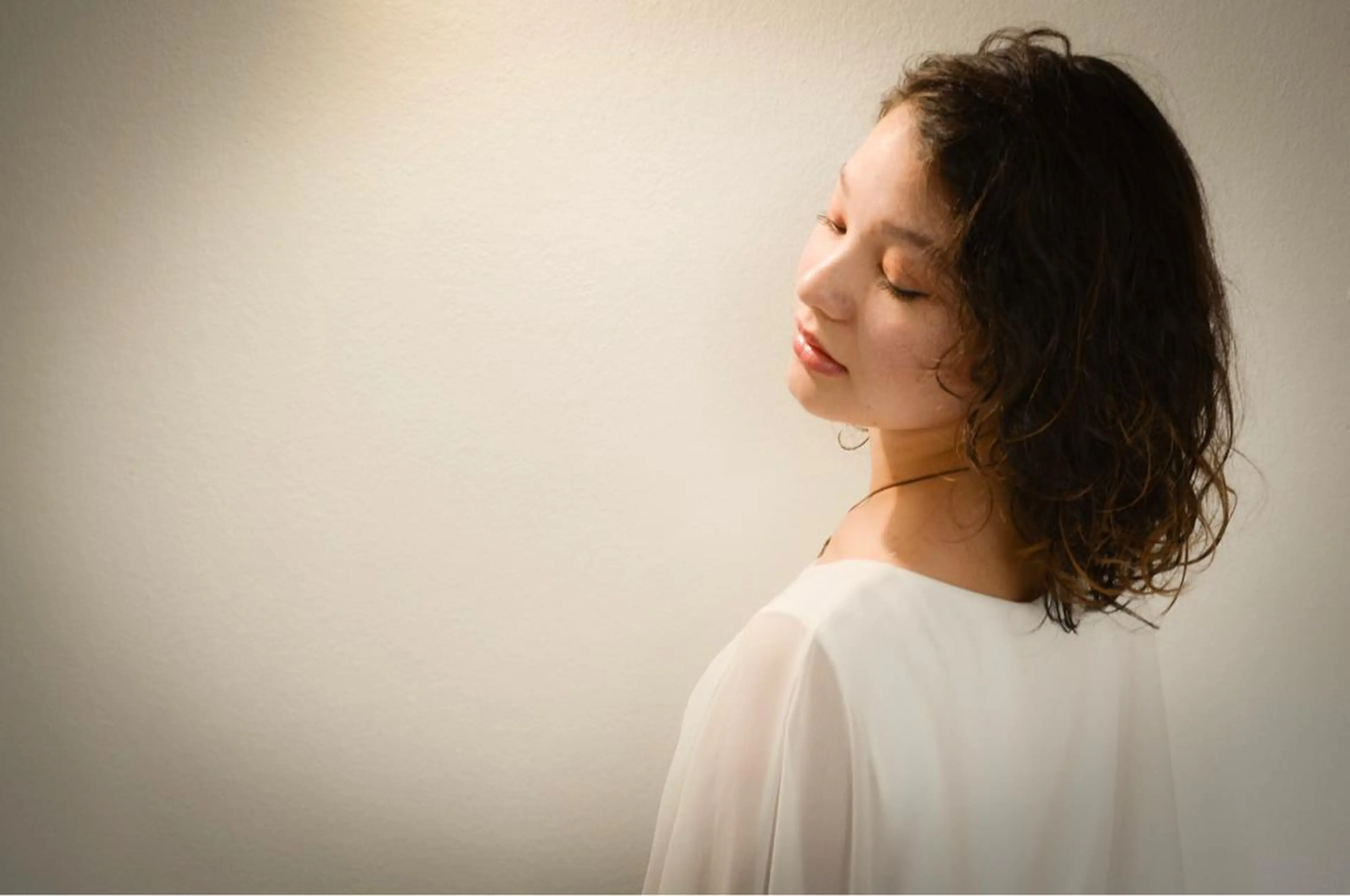 ミディアム 小澤 充のヘアスタイル