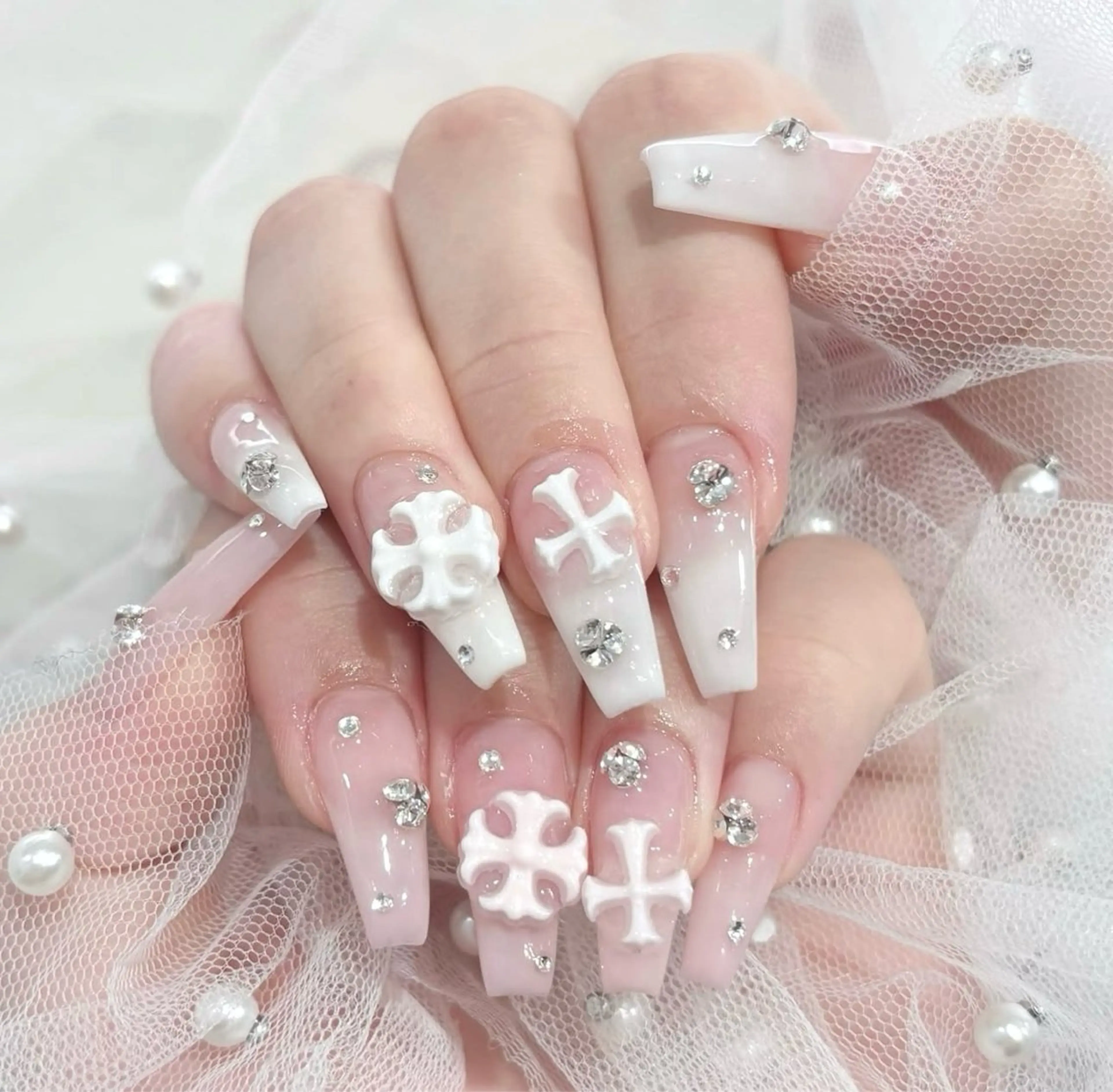 ネイル 長さ出し Mi nailsのネイルデザイン