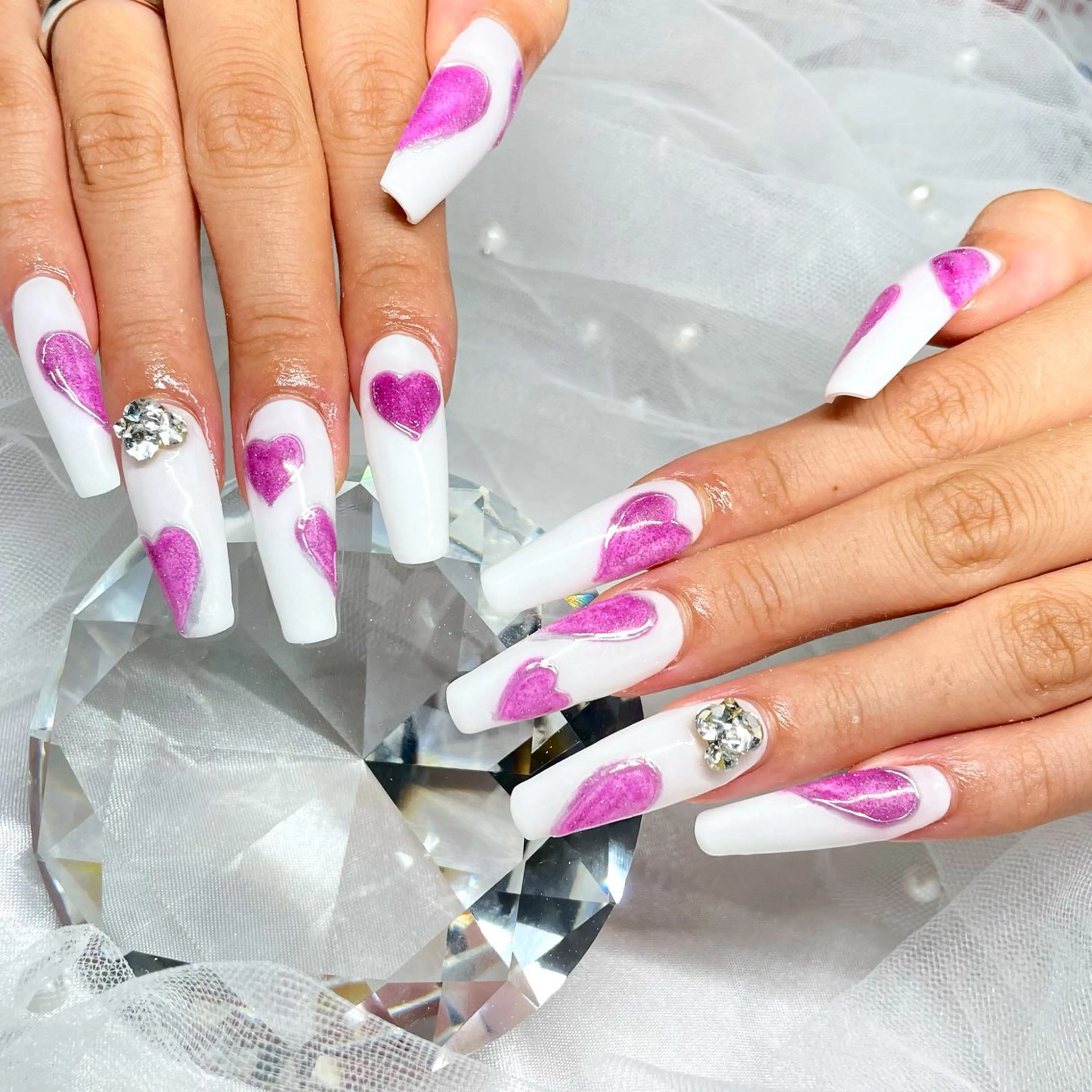 ネイル ハイビスカス ネイルサロンのネイルデザイン