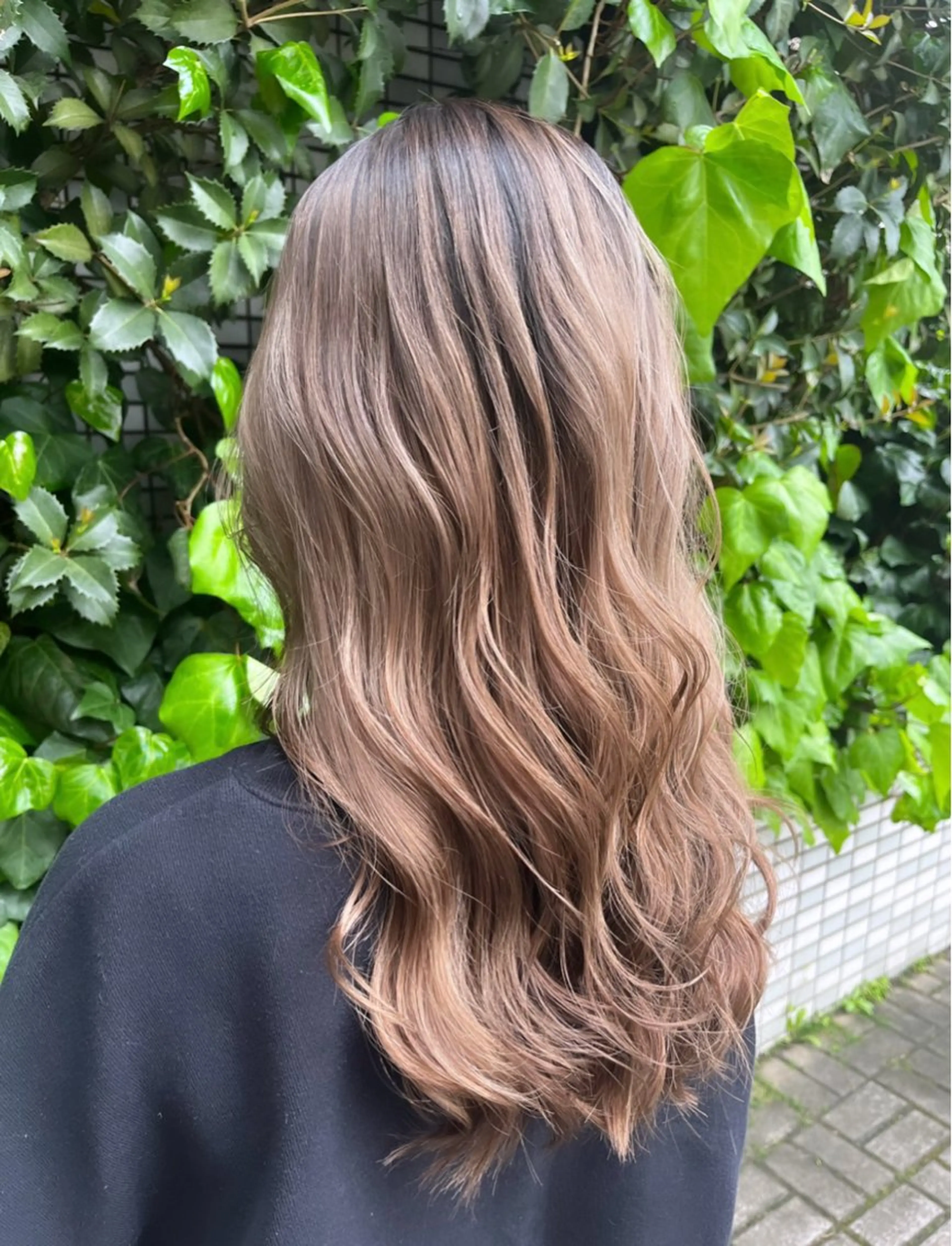 ロング カラー ベージュカラー カット ヘアカラー IMARI /のヘアスタイル