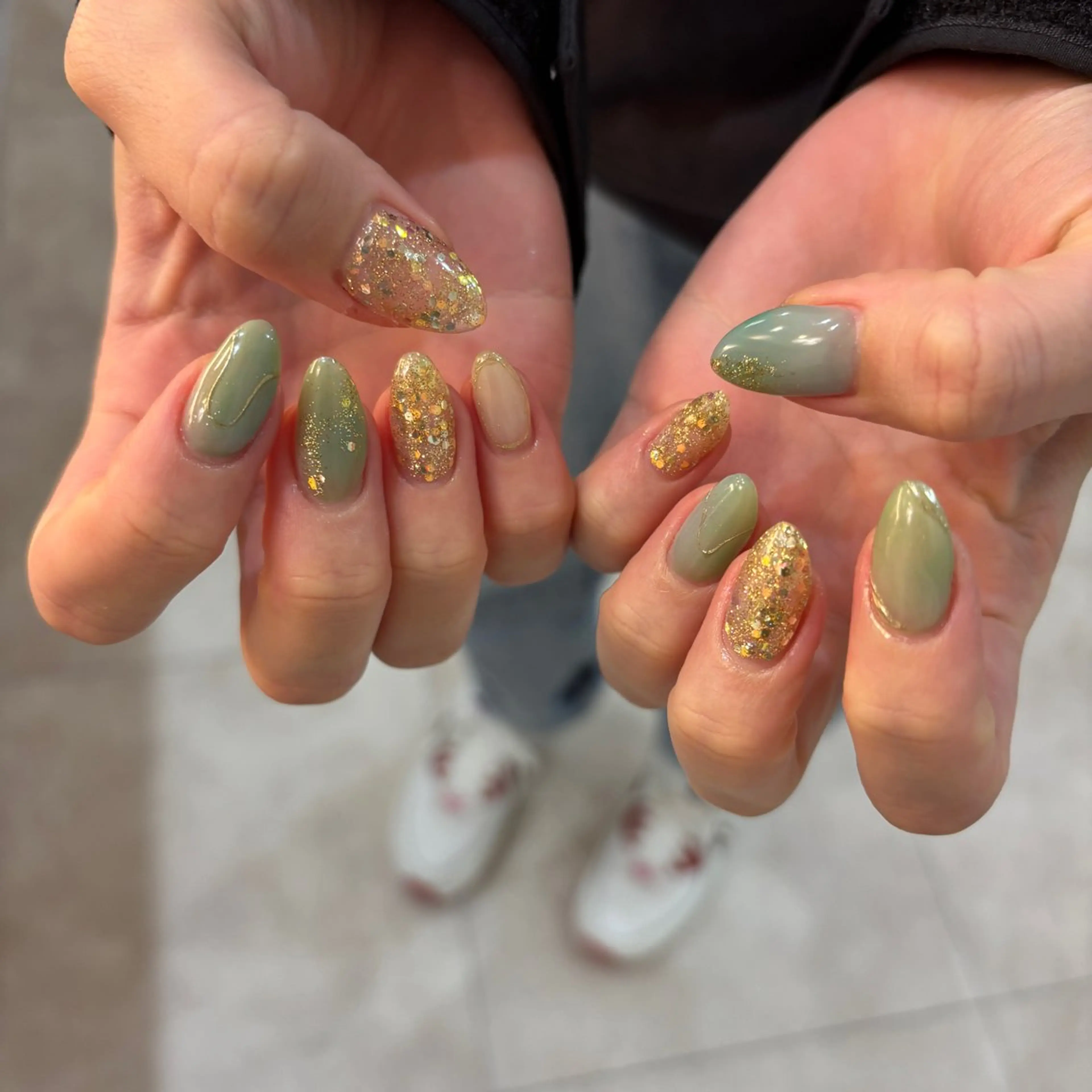 ネイル ハンドネイル 栗田 ゆう子のネイルデザイン