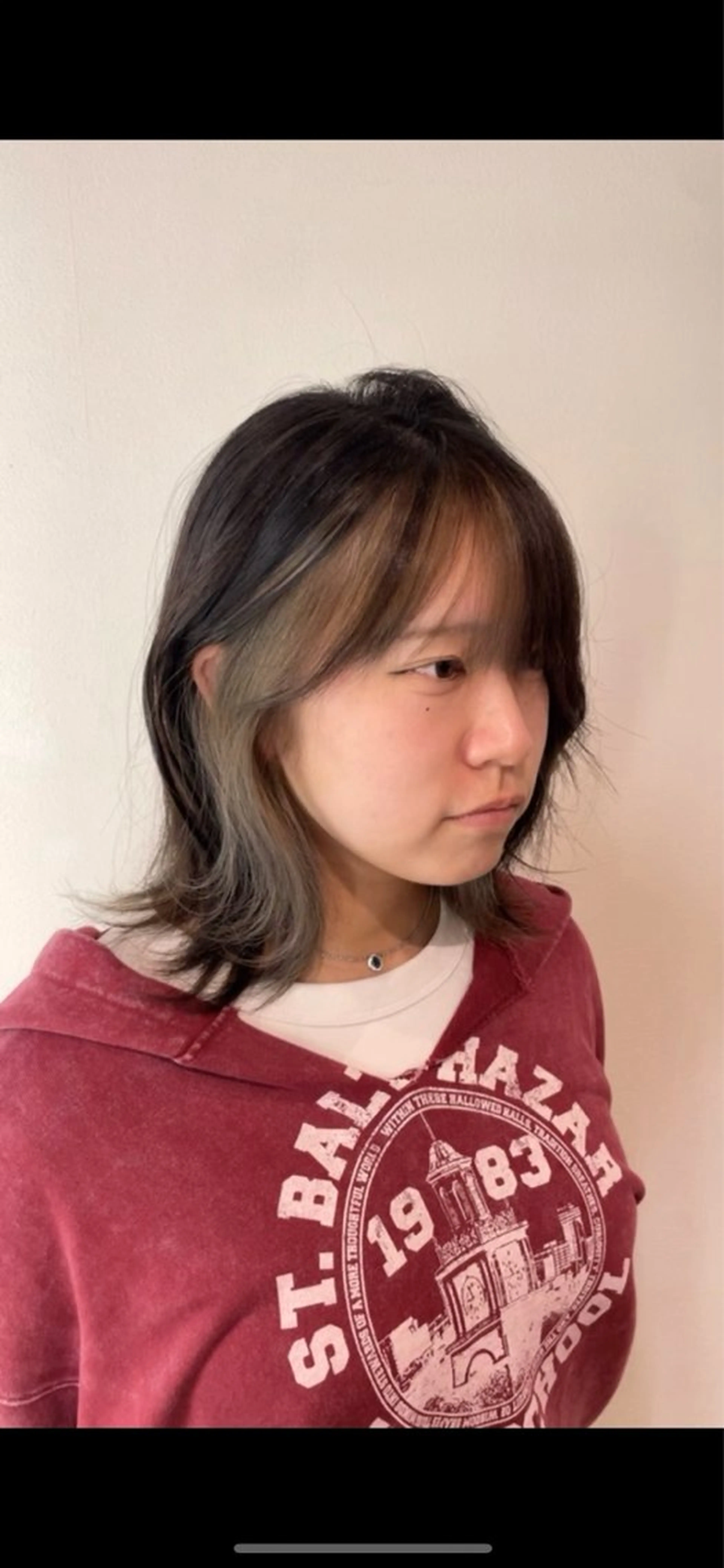 ミディアム ヘアカラー add-Lamp hair所属・シュリ /岐阜のヘアスタイル