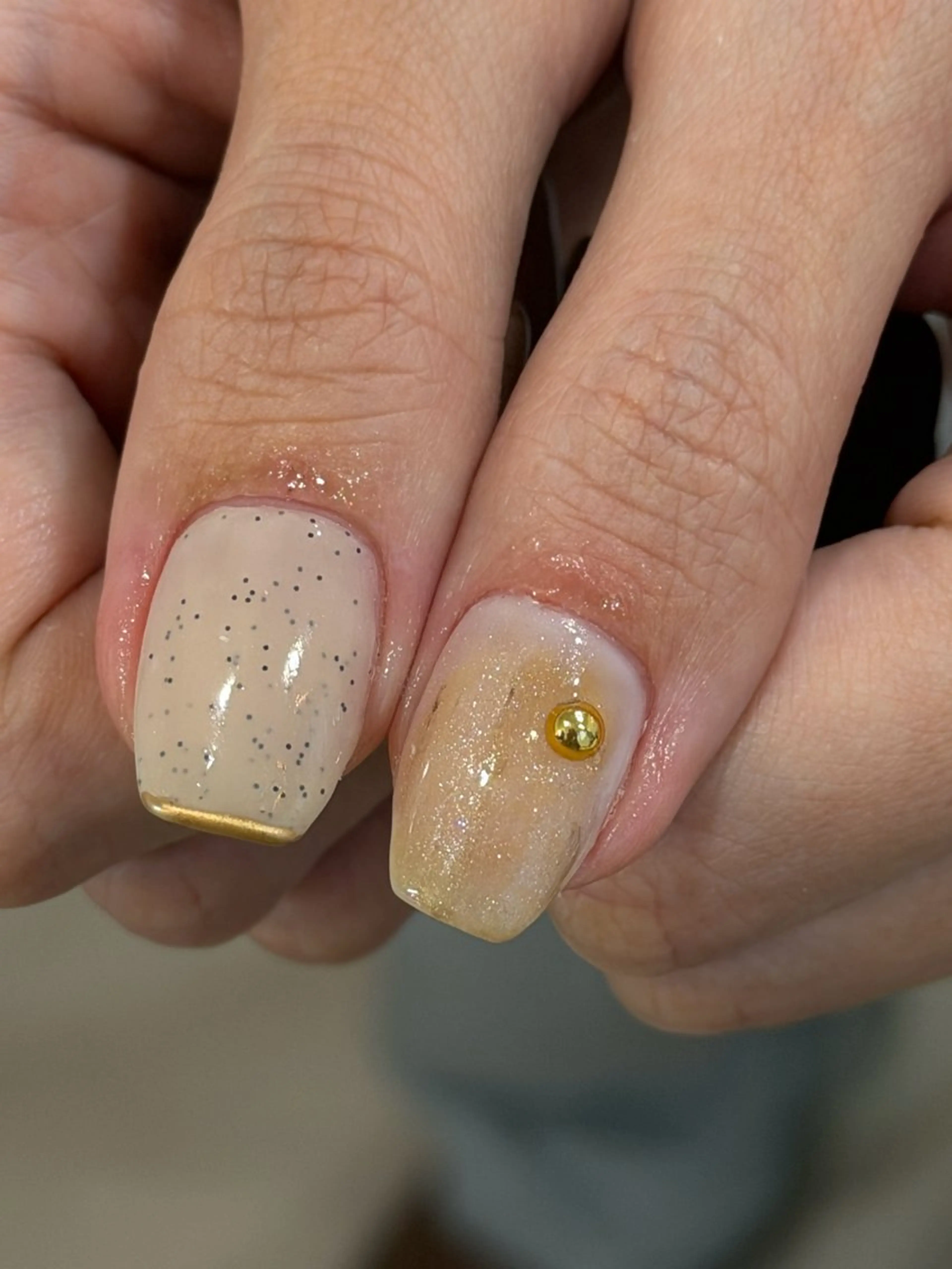 ネイル ハンドネイル mer-fudge- shioriのネイルデザイン