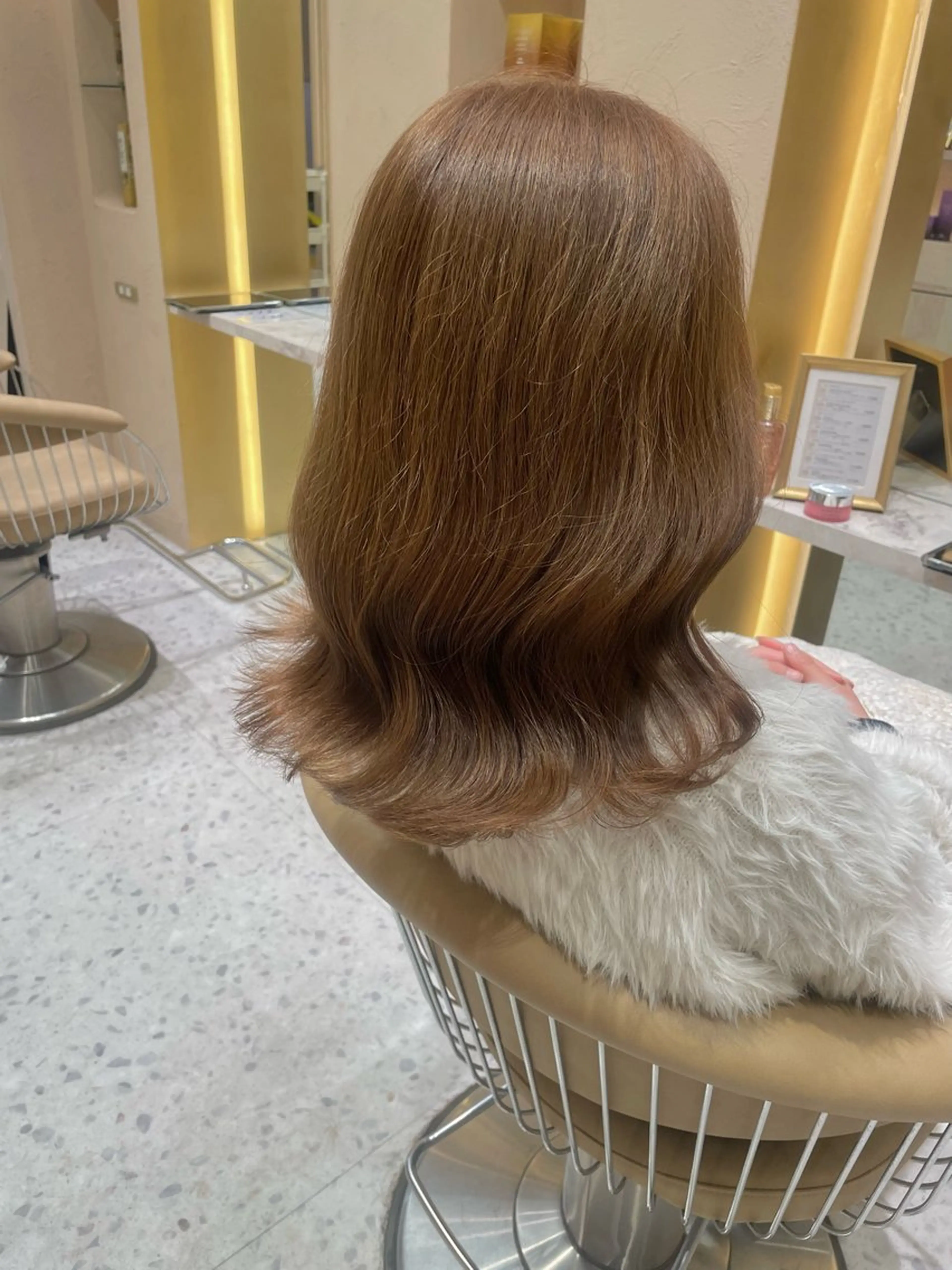 ハーフブリーチダブルカラー＋カット＋トリートメント🤍✨の写真