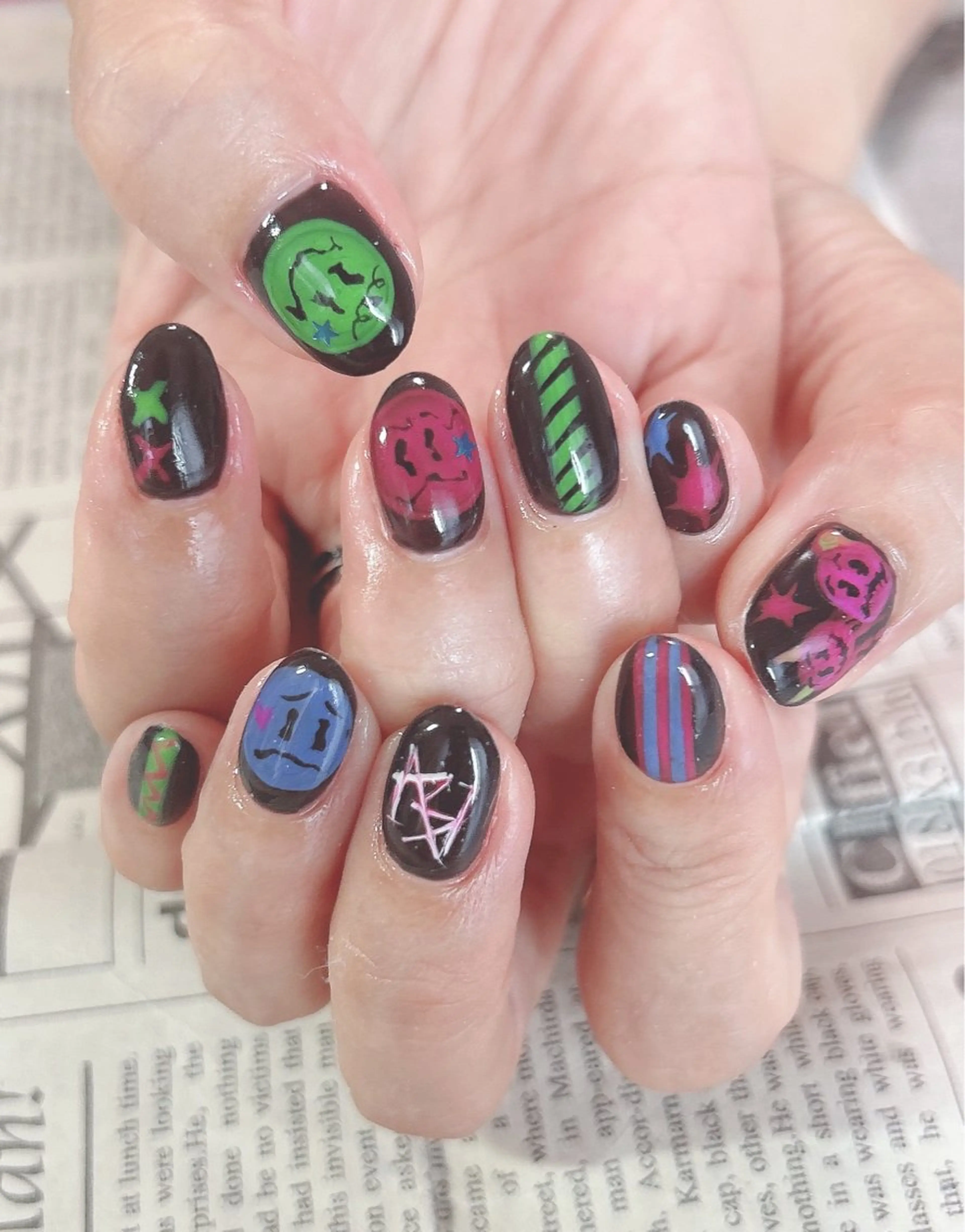 ネイル ハンドネイル ハンドケア 森山 舞のネイルデザイン