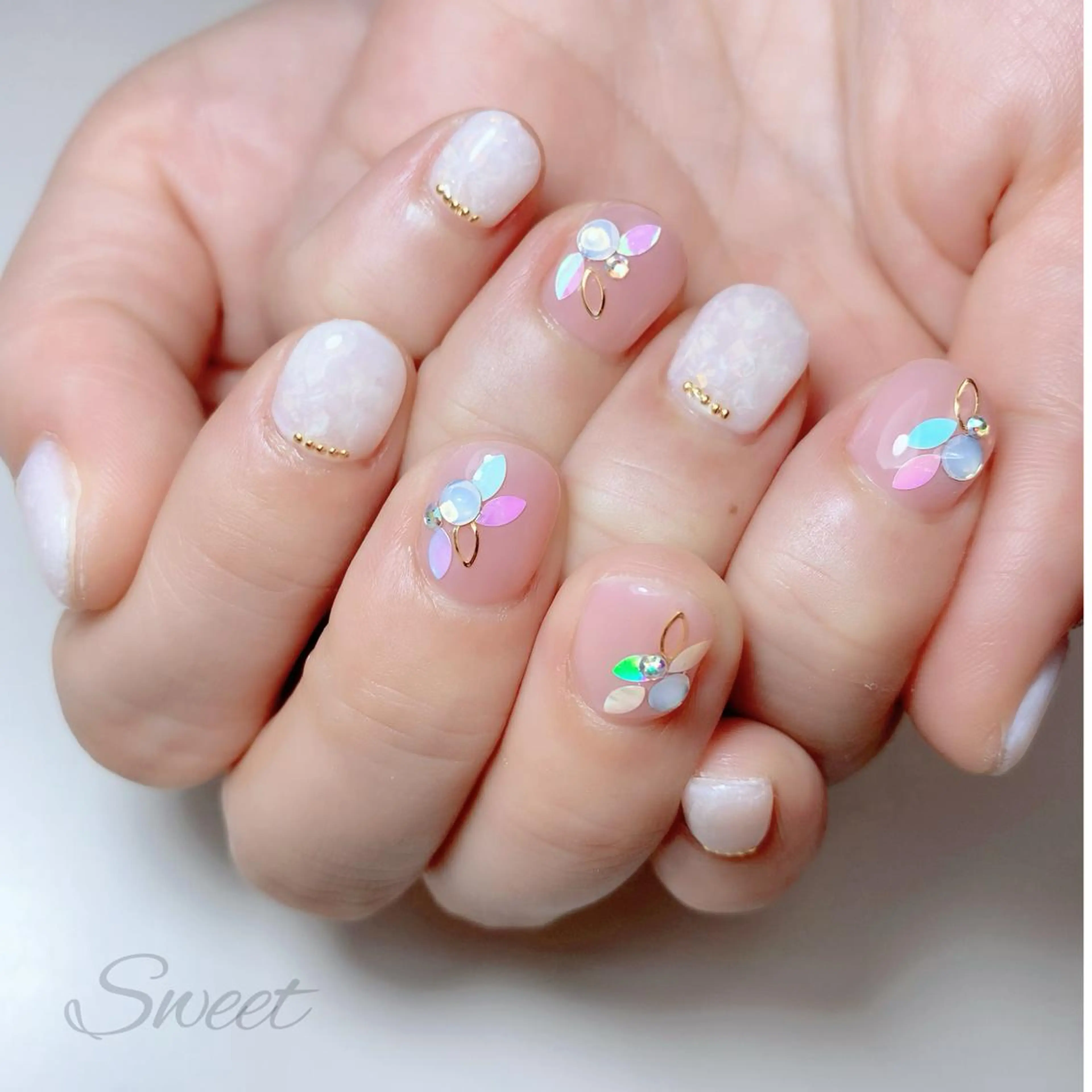 ネイル sweet 仲野陽子のネイルデザイン