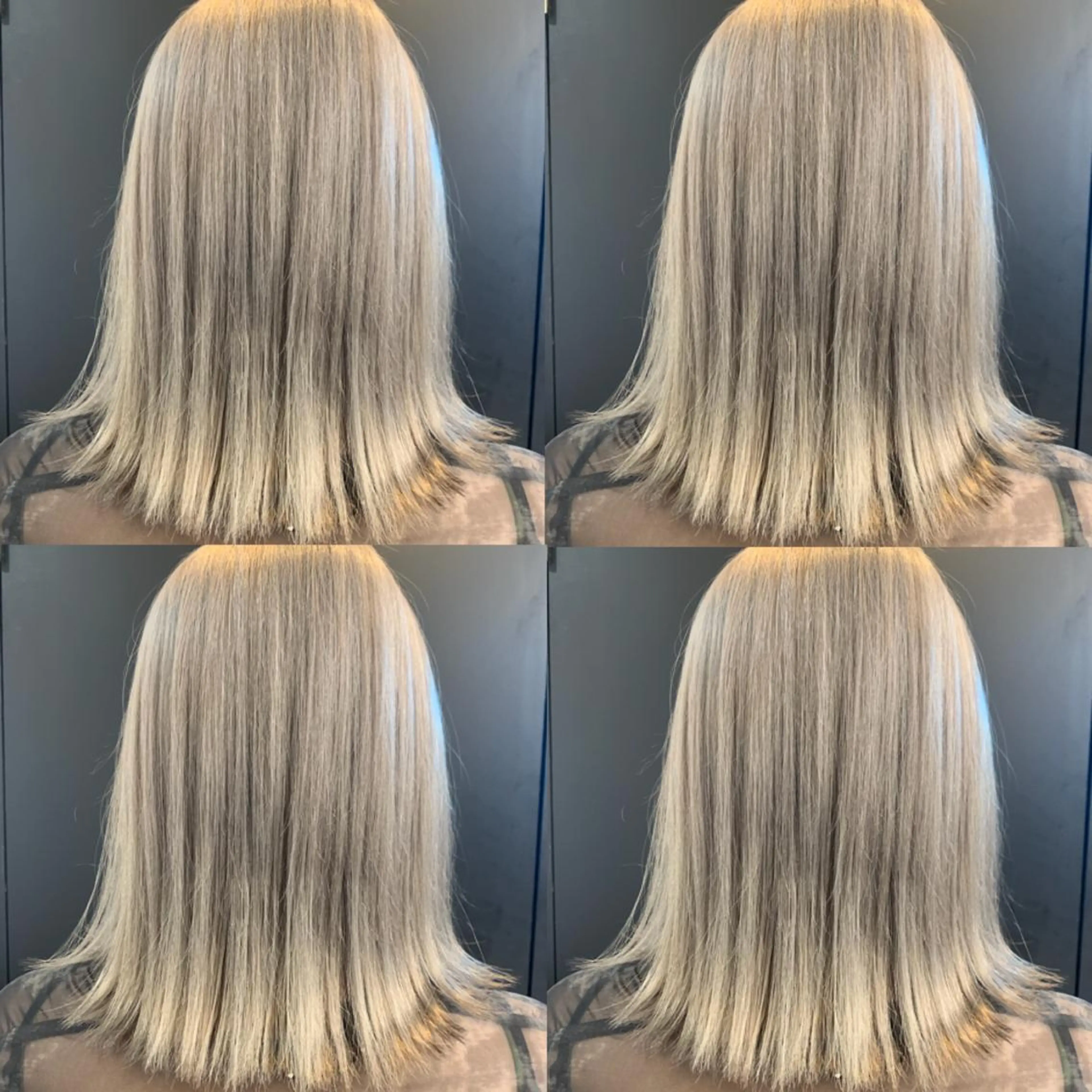 ミディアム カラー ヘアアレンジ ヘアカラー トリートメント 🦋韓国ヘア 坂本 菜摘🦋のヘアスタイル