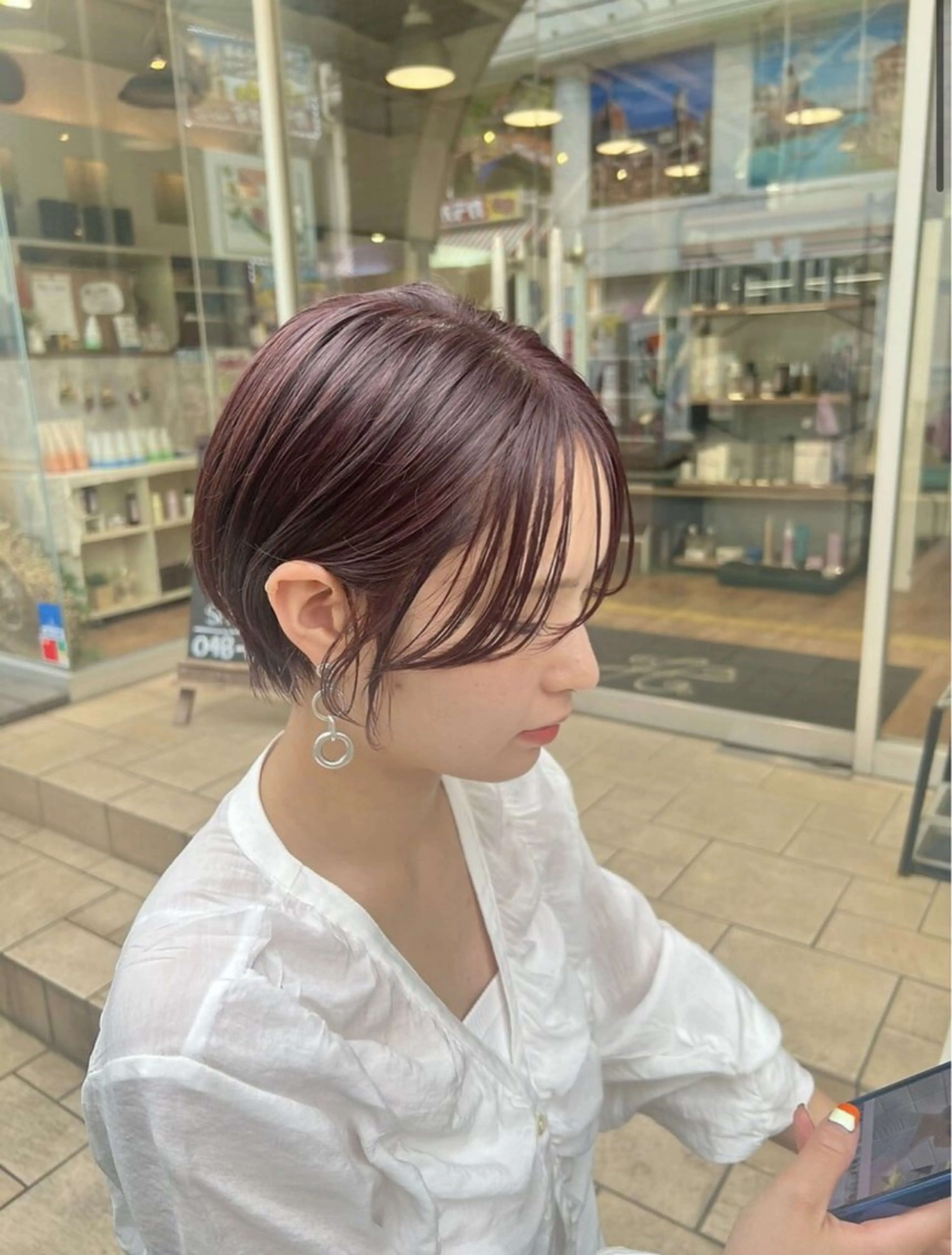 ショート 四方田 皐希のヘアスタイル