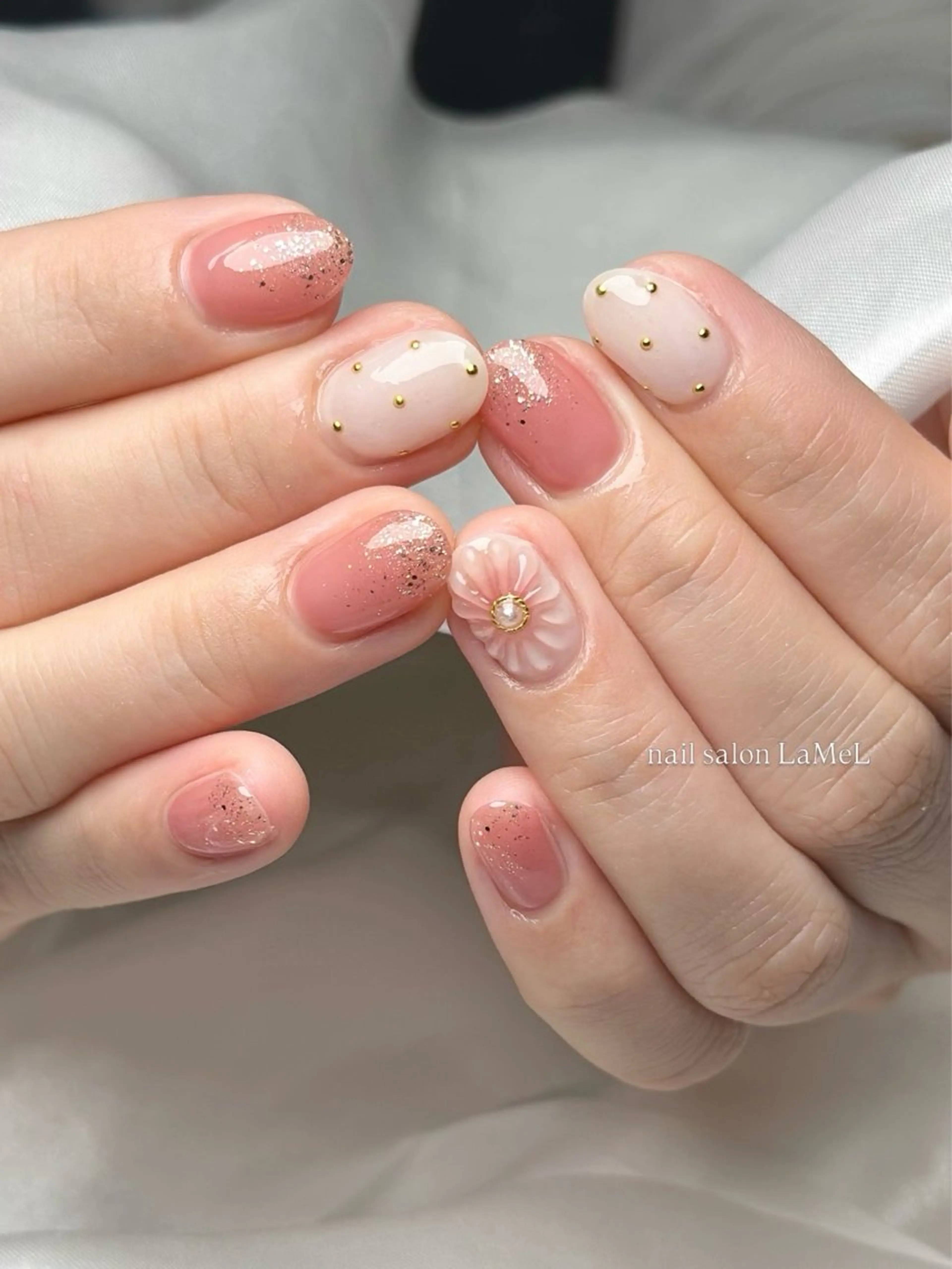 ネイル ハンドネイル 【nailsalon LaMeL】落合のネイルデザイン