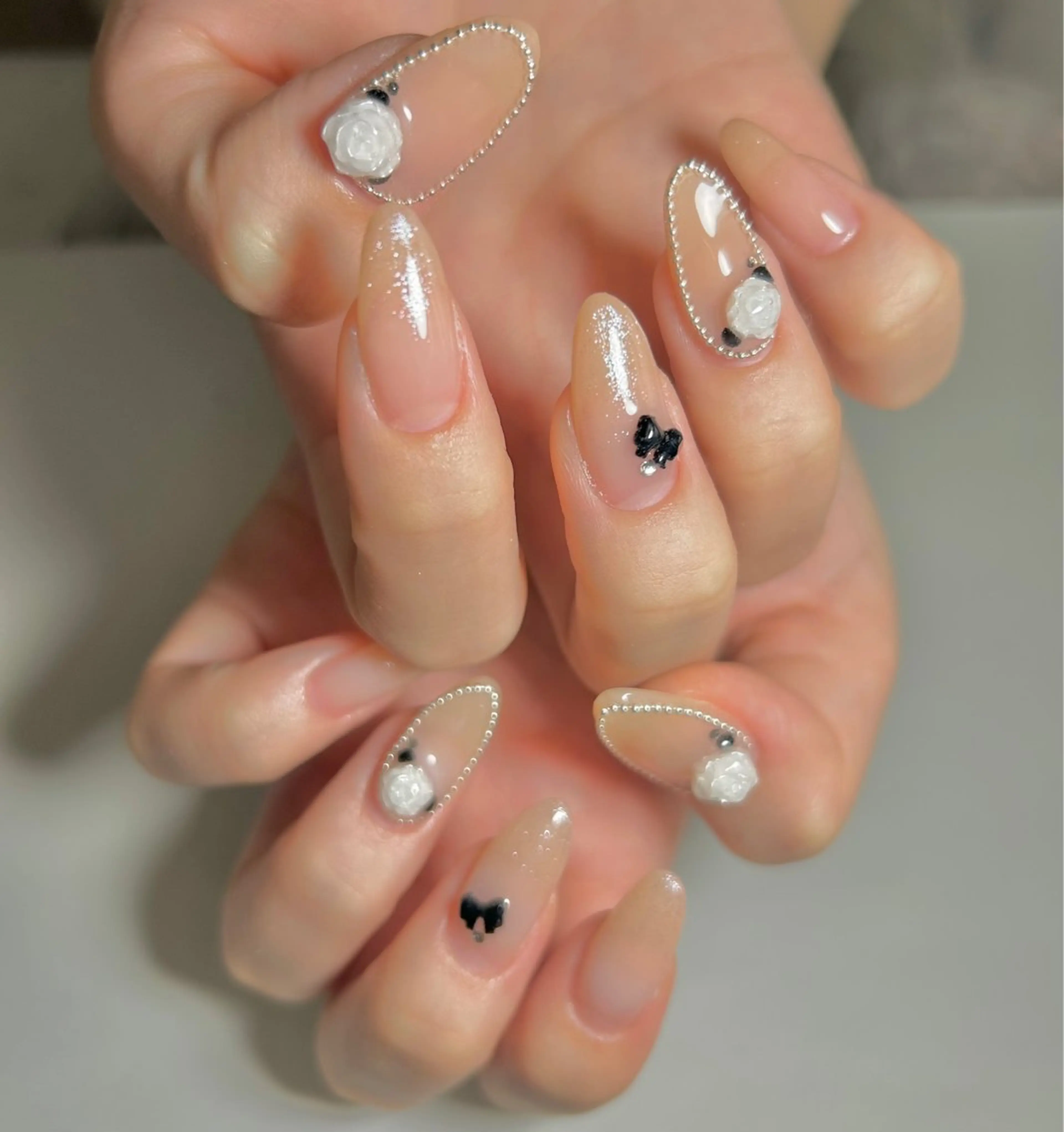 ネイル ハンドネイル Liennail 持込デザインやり放題のネイルデザイン