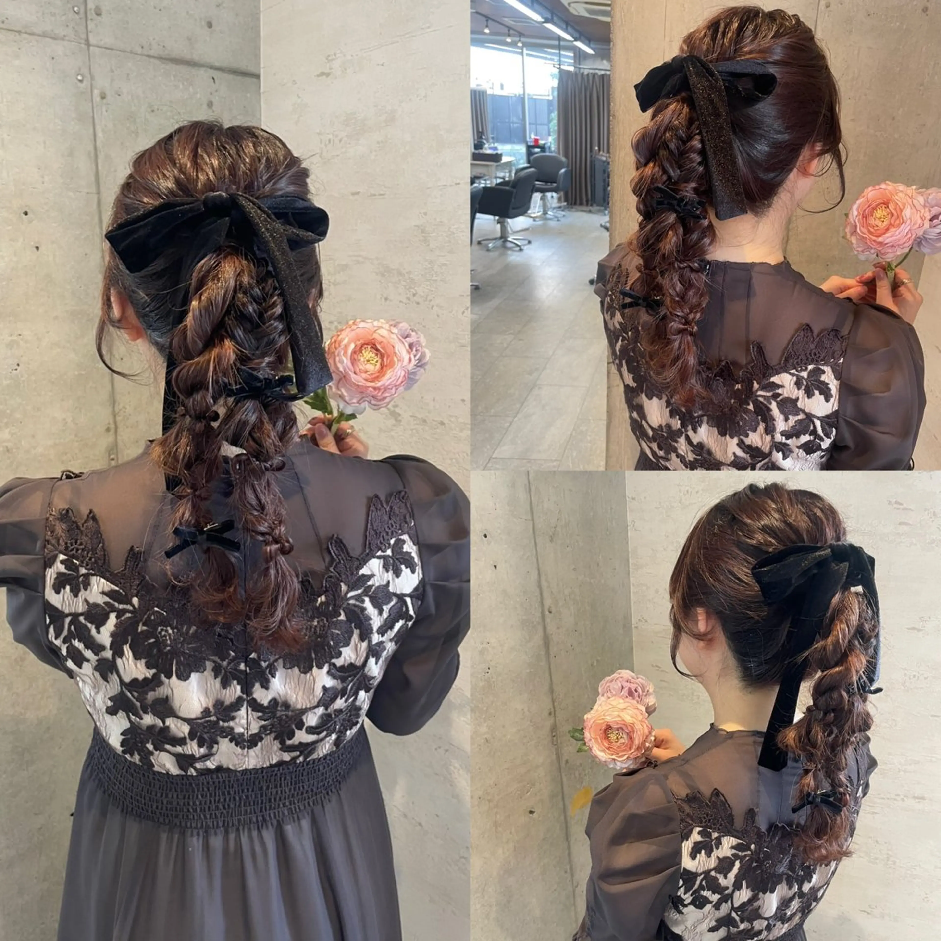 ロング ヘアアレンジ ヘアセット 美髪× ヘアセット✨Araiのヘアスタイル