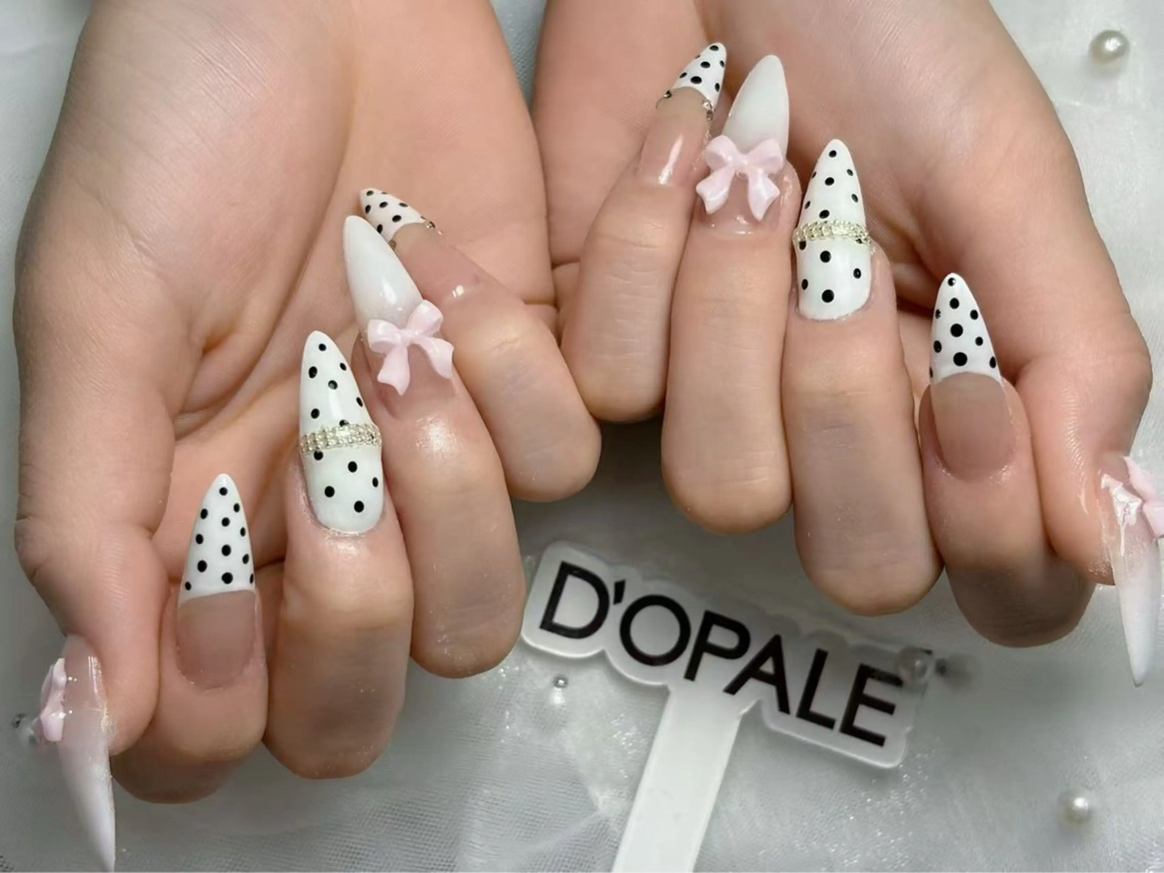 ネイル ハンドネイル ドパルネイル 上野店サロンのネイルデザイン