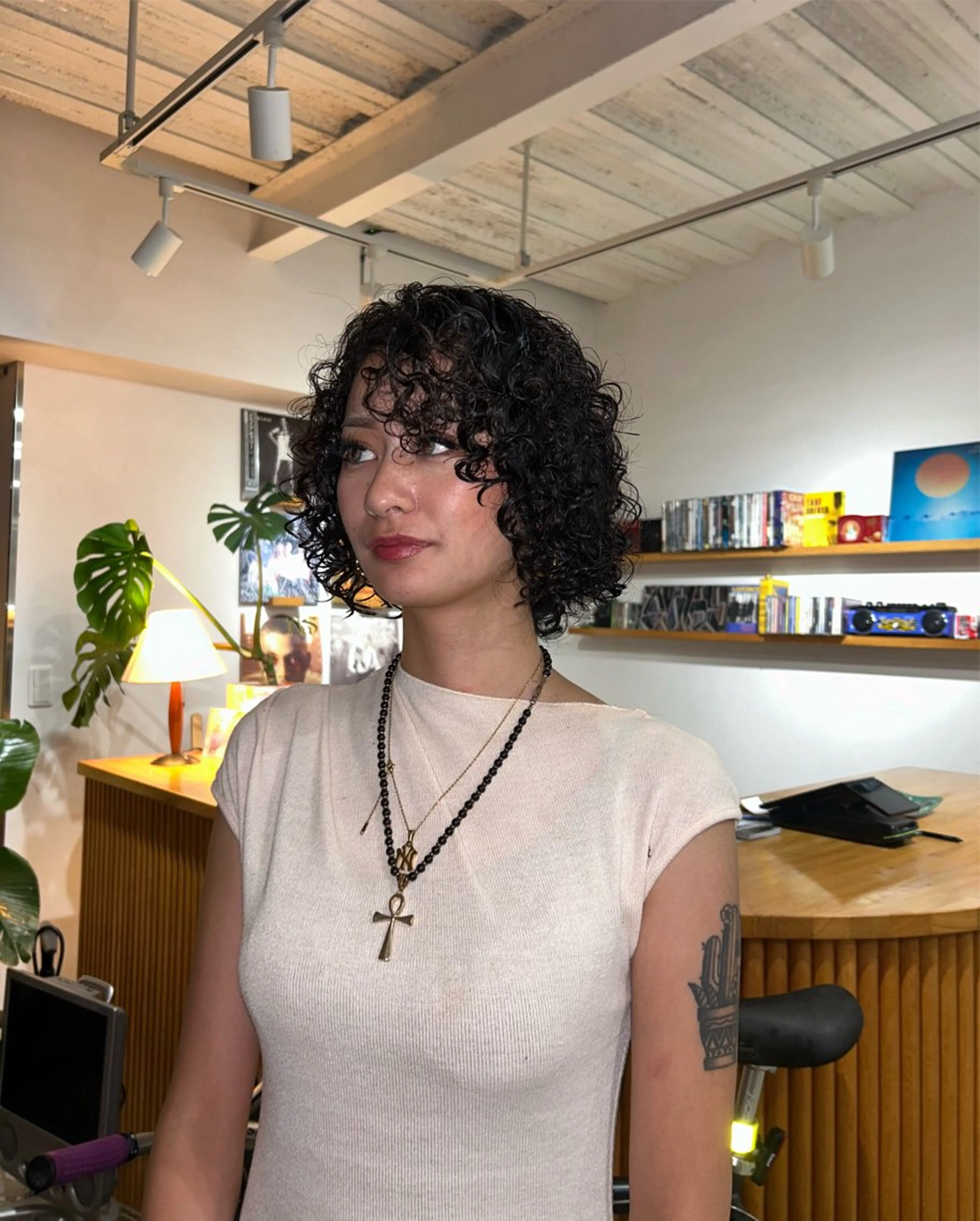 パーマ AOI✖️ BY MY SIDEのヘアスタイル