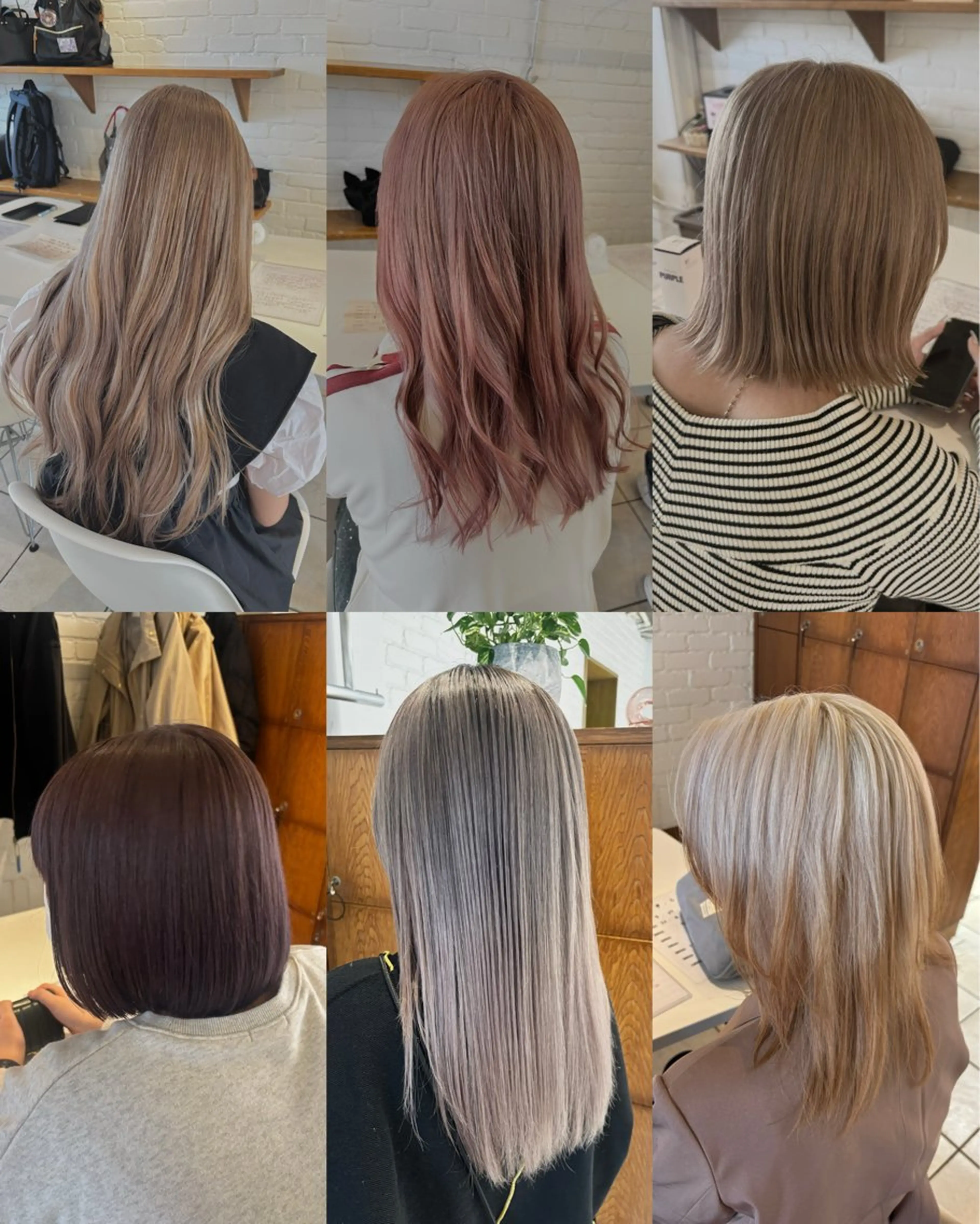 ミディアム ⭐️ダブルカラー⭐️ ｼｭﾝ⭐️のヘアスタイル