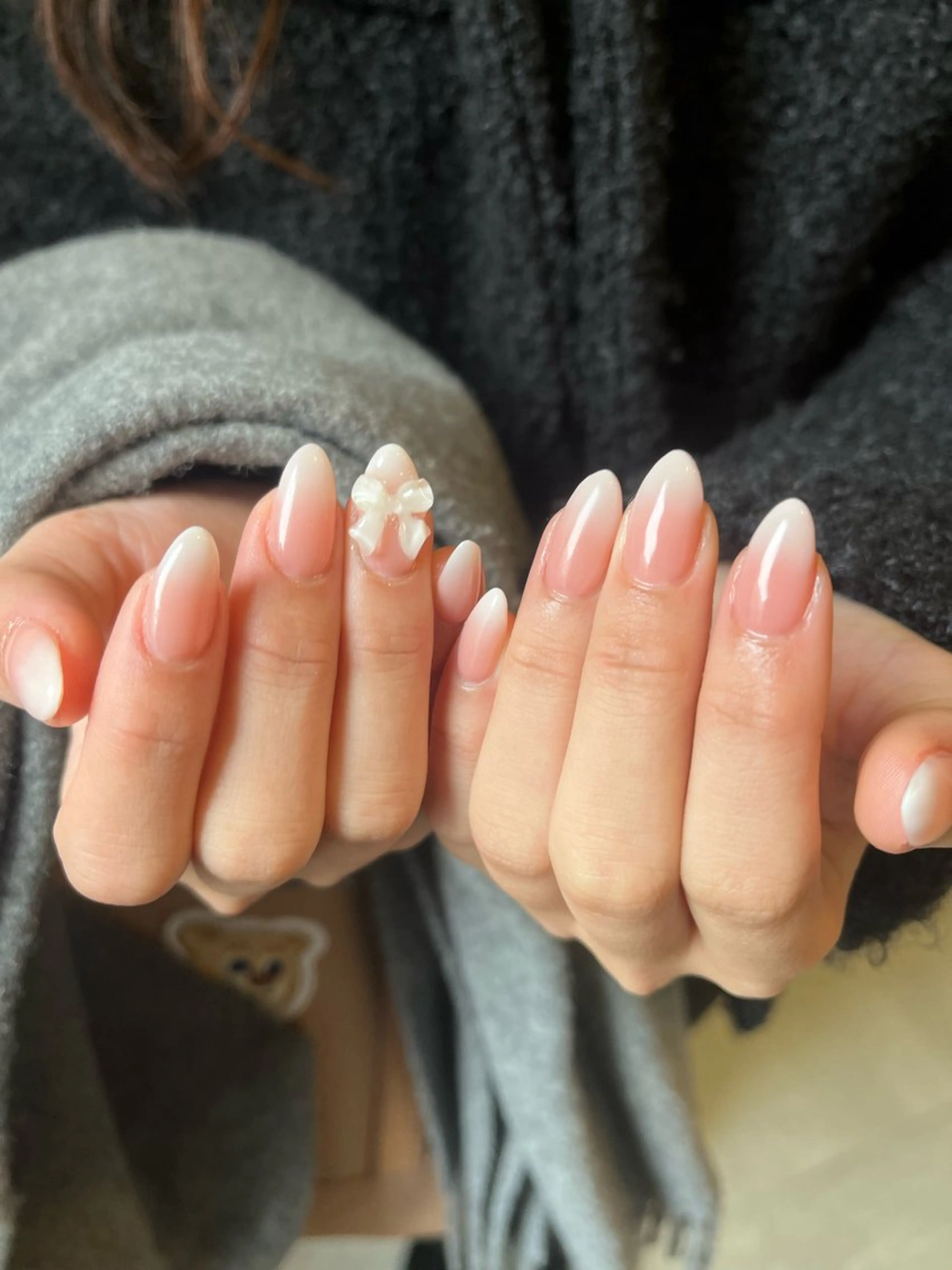 【モデル】フレンチ+2本埋め尽くし✨の写真