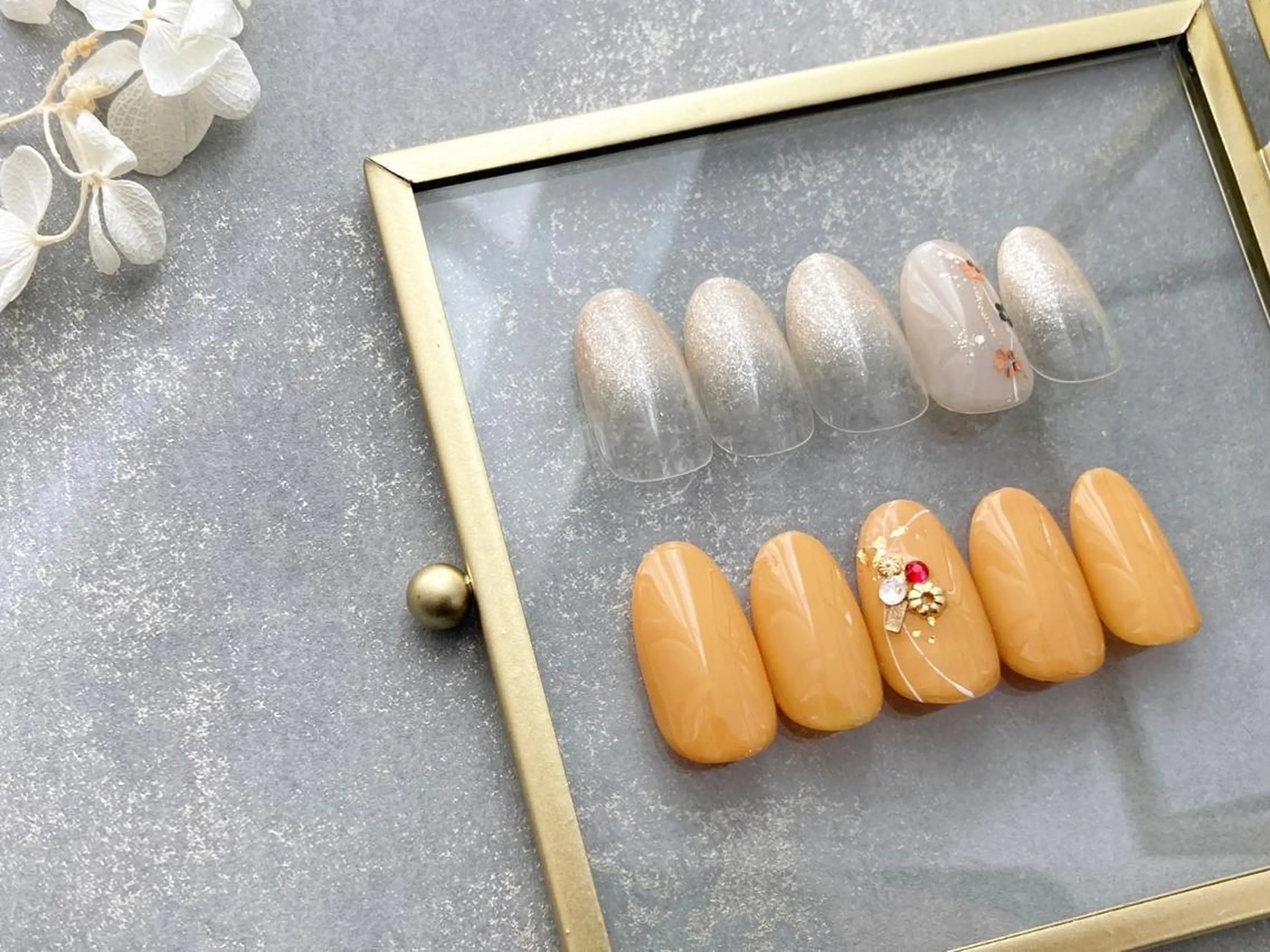 ネイル シンプルネイル Lisse銀座 Nailのネイルデザイン
