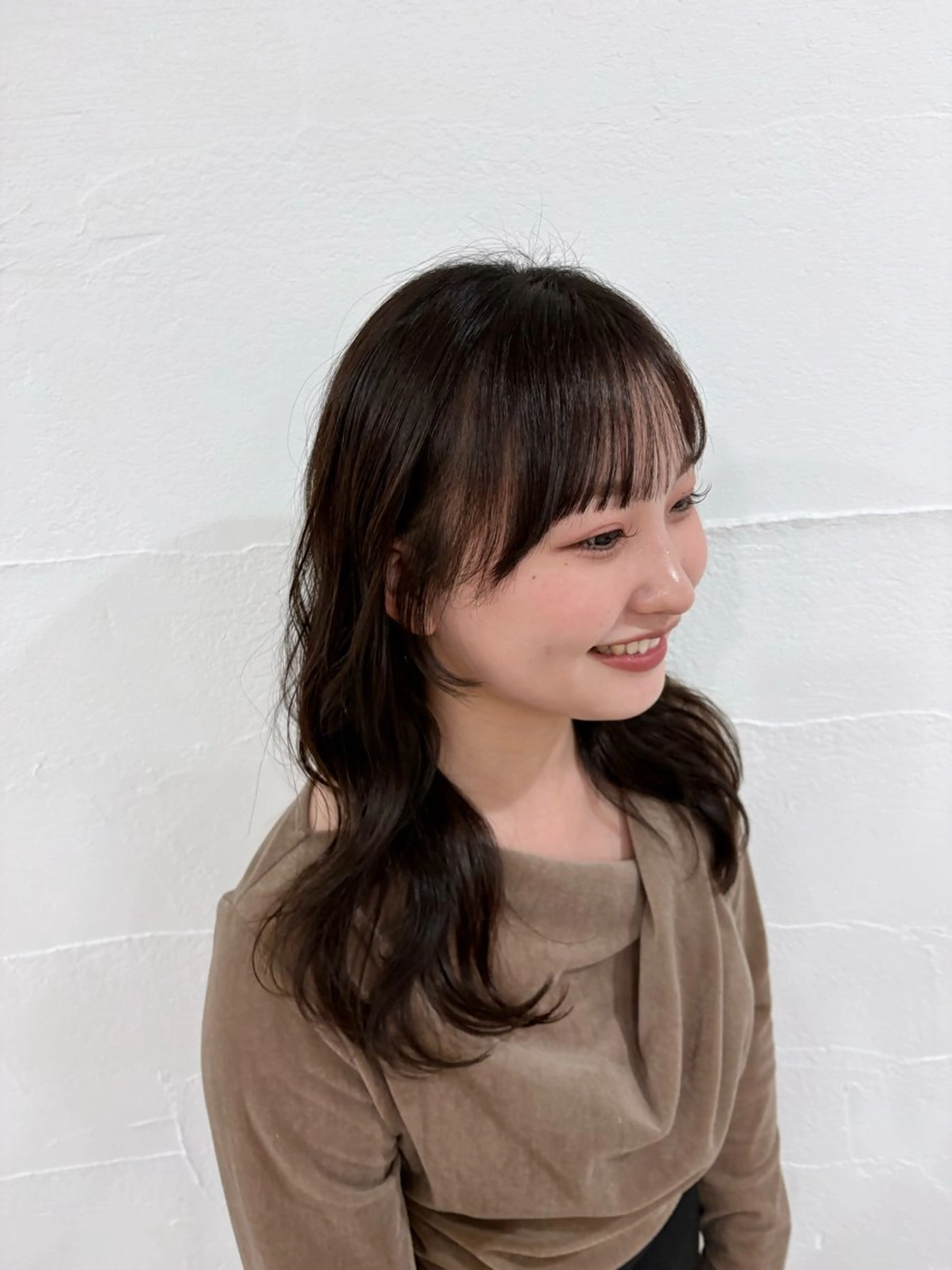 ロング カラー カット ヘアカラー Flat /rina🧸のヘアスタイル