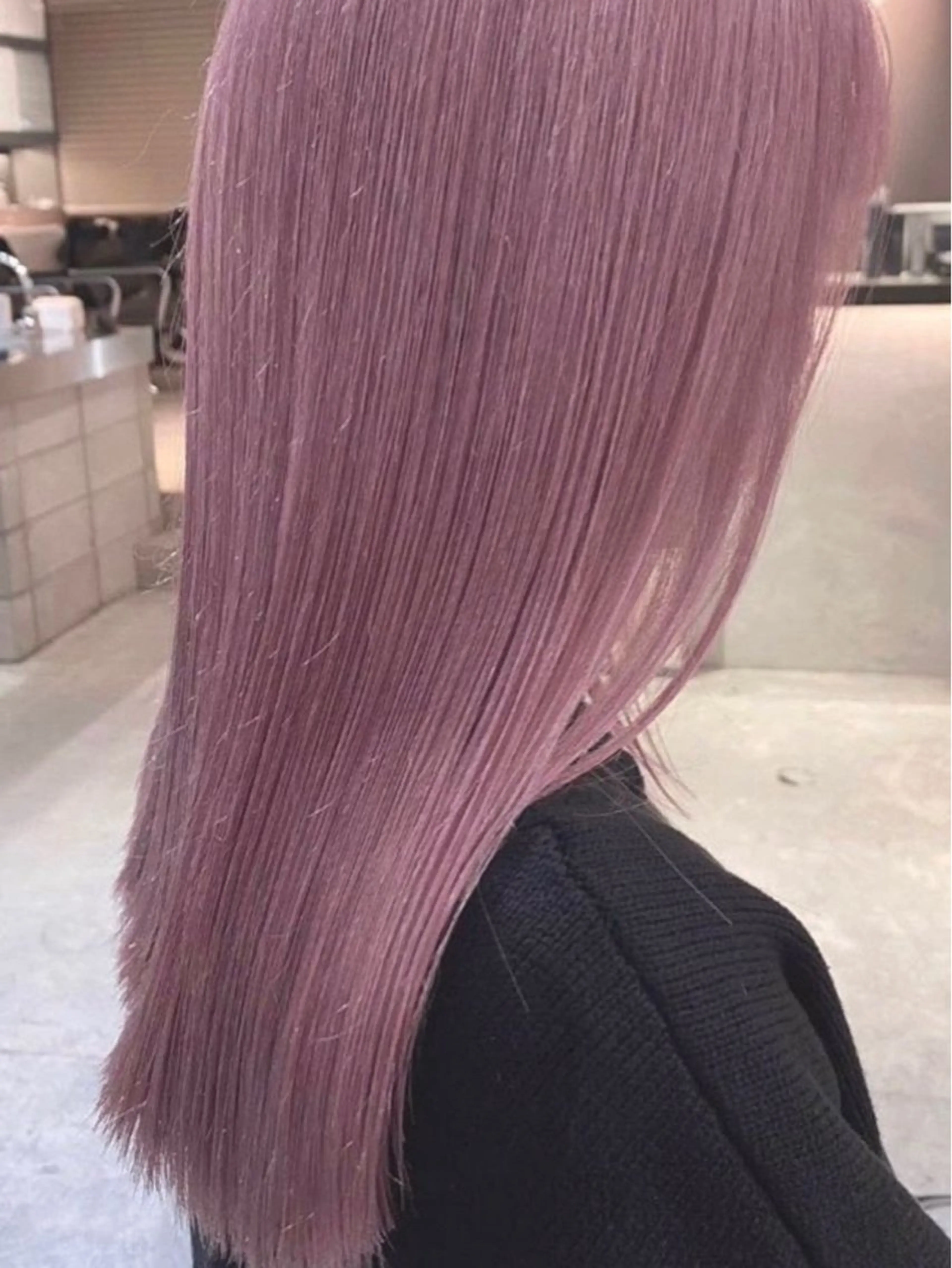 ロング カラー shuse /艶カラー  栄のヘアスタイル