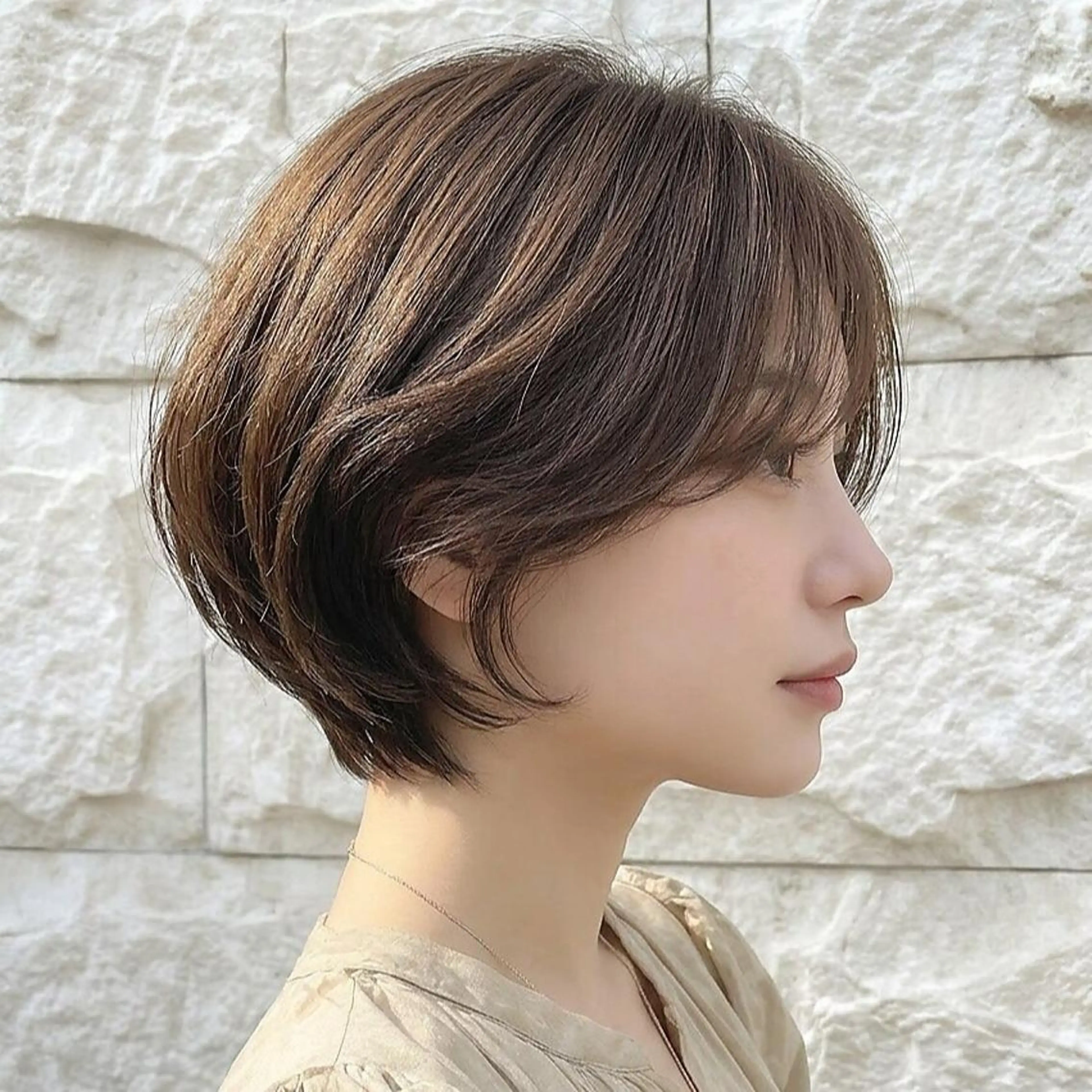 ショート 似合わせ✨透明感🫧 佐藤優斗のヘアスタイル