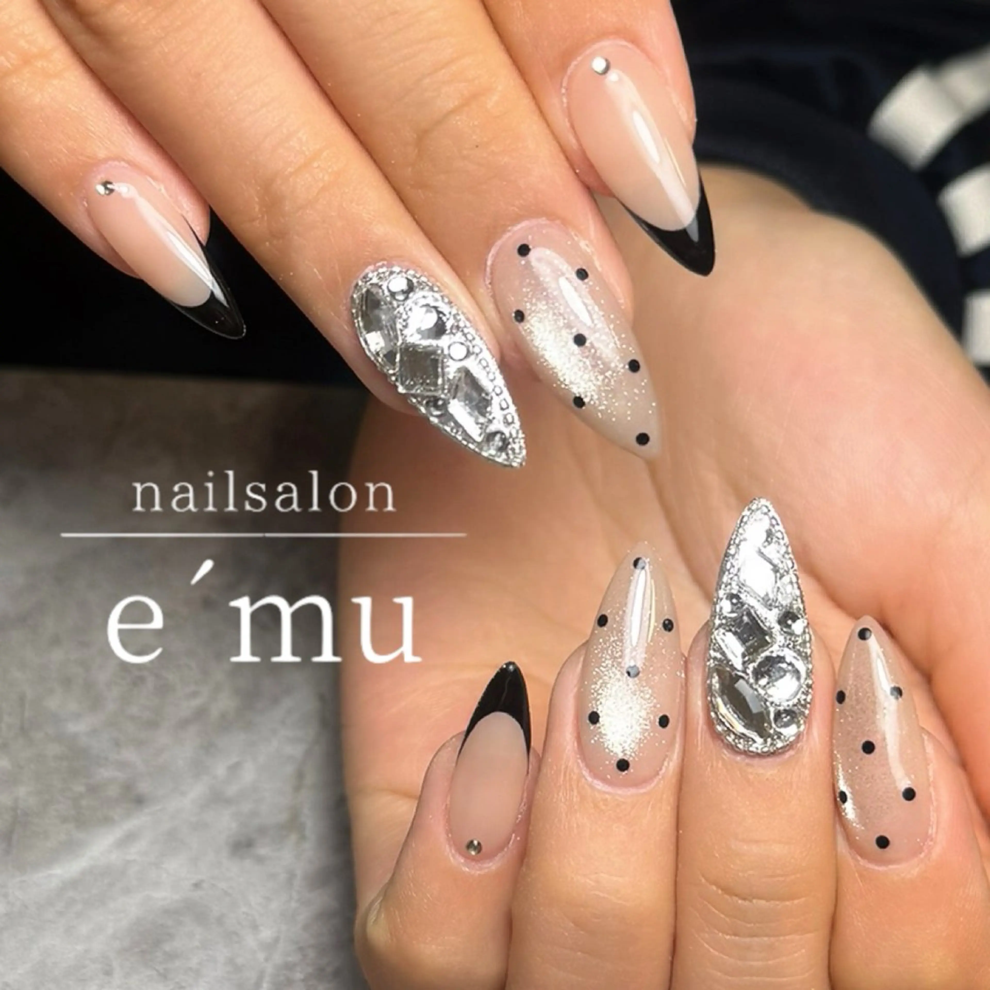 ネイル ハンドネイル nailsalon e´muのネイルデザイン