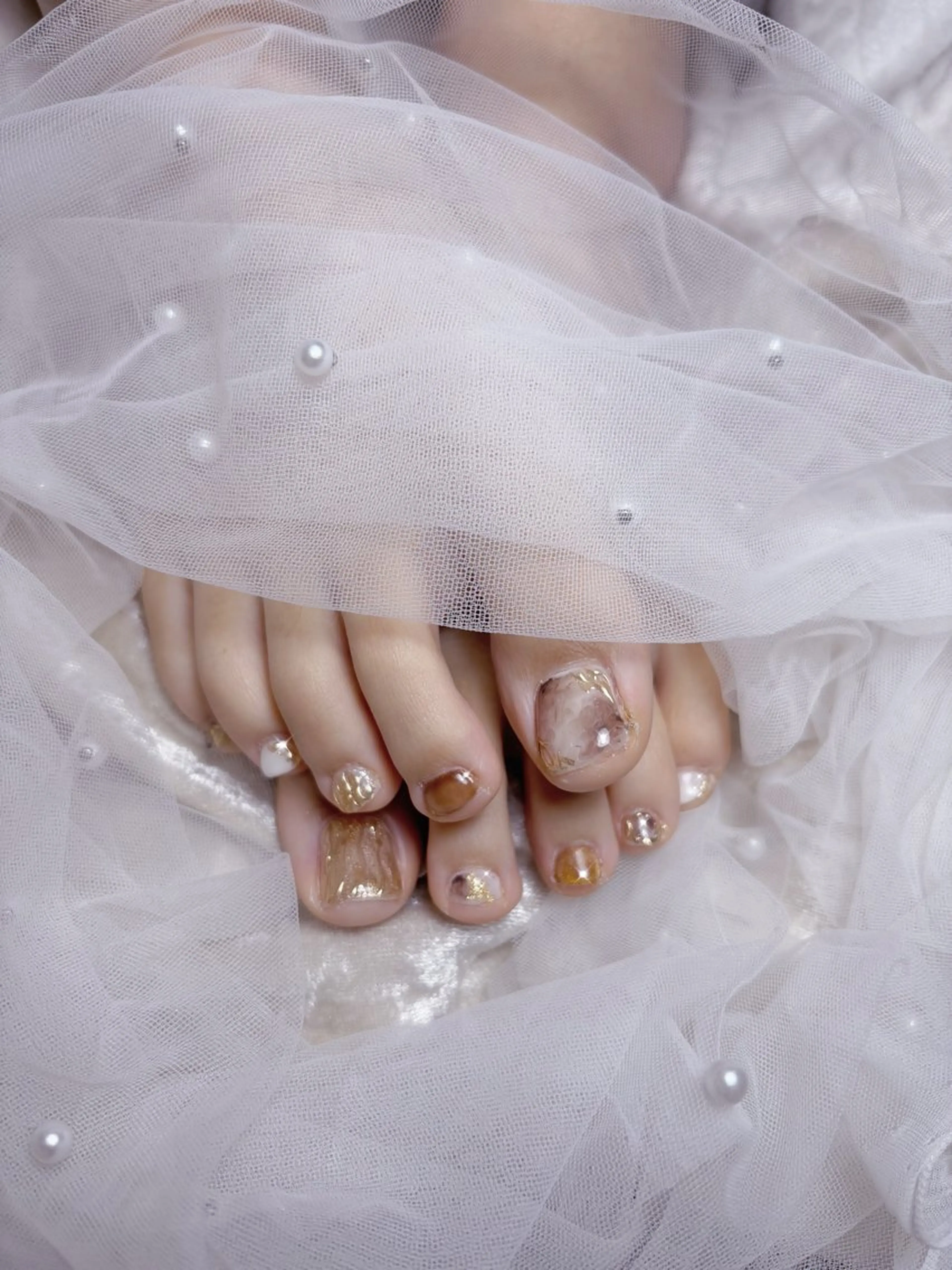 ネイル フットネイル フットネイル Monart♡ あいりのネイルデザイン