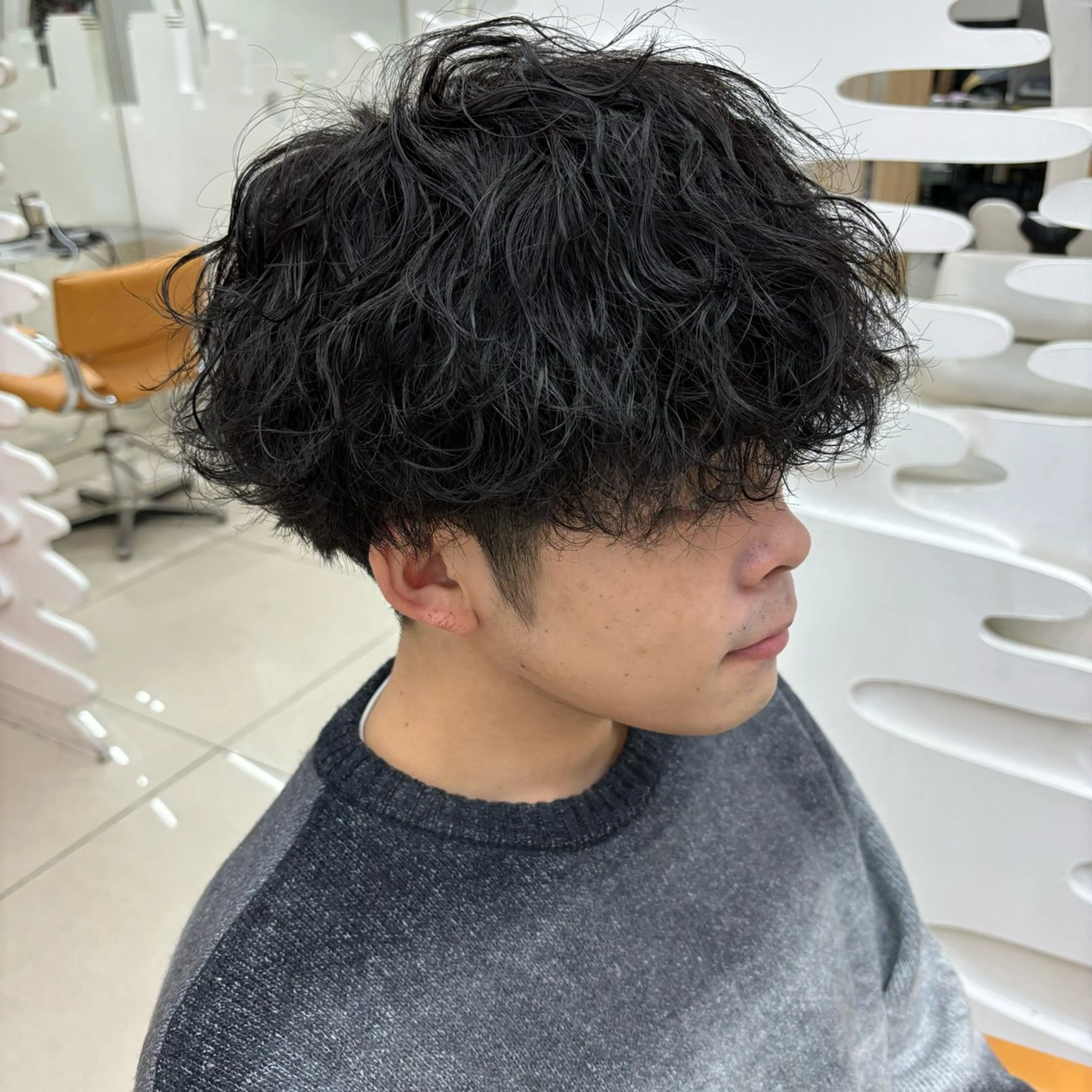 パーマ メンズ カット パーマ トリートメント メンズ＆髪質改善縮毛 矯正【平山🔥拓哉】のヘアスタイル