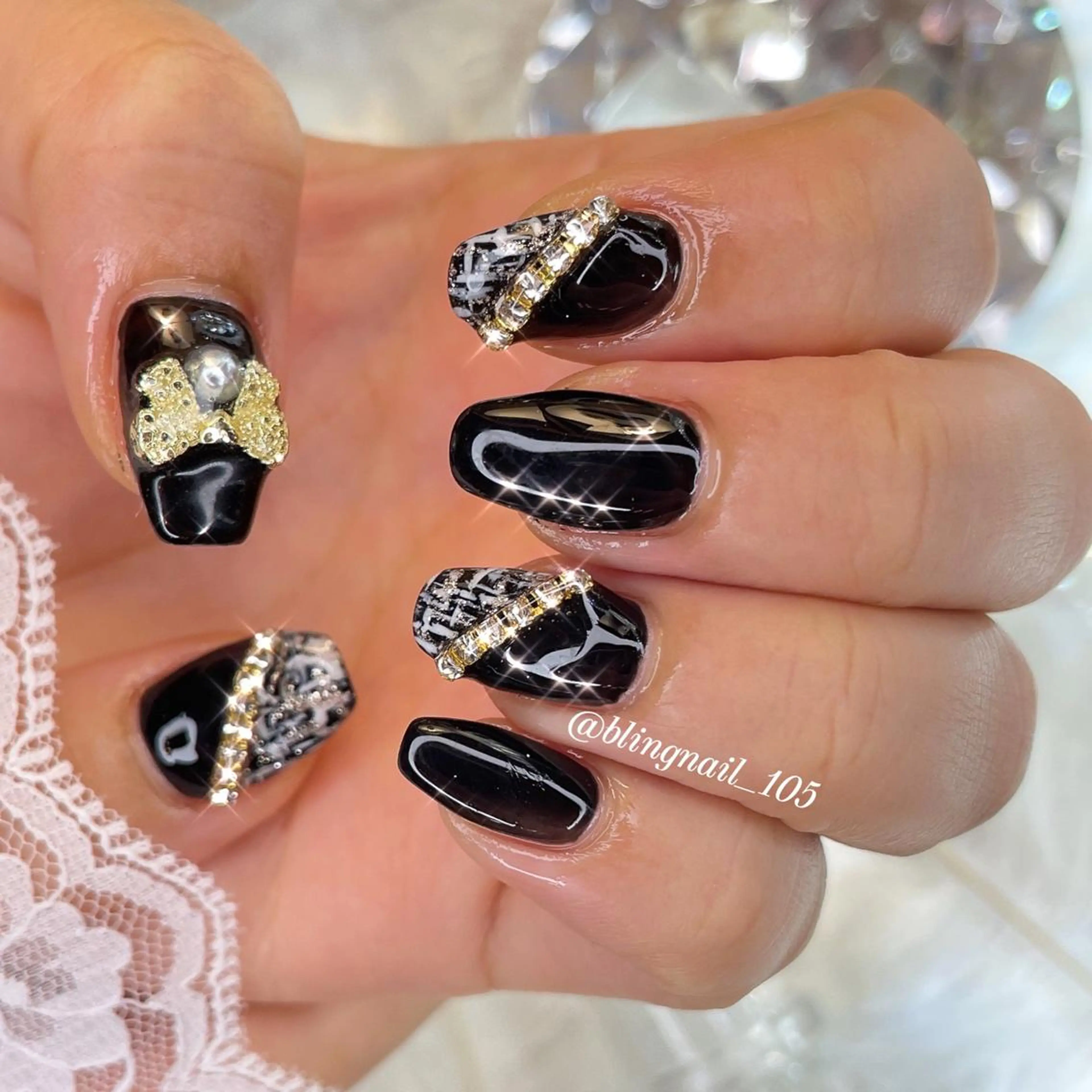 ネイル 23時まで❤︎韓国、 ワンホンネイルのネイルデザイン