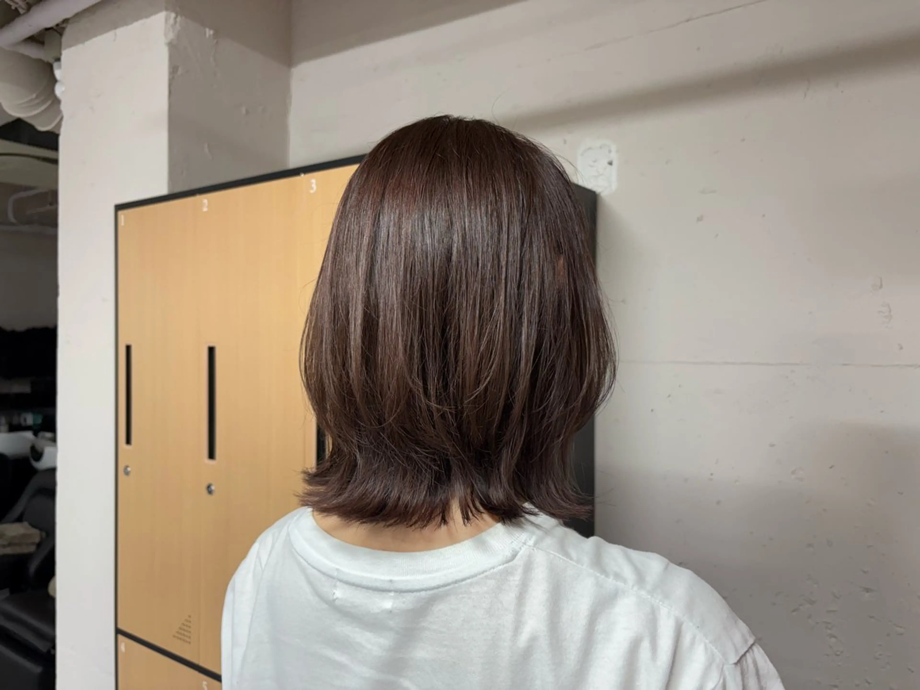 ミディアム tokute 中野真咲🐺のヘアスタイル