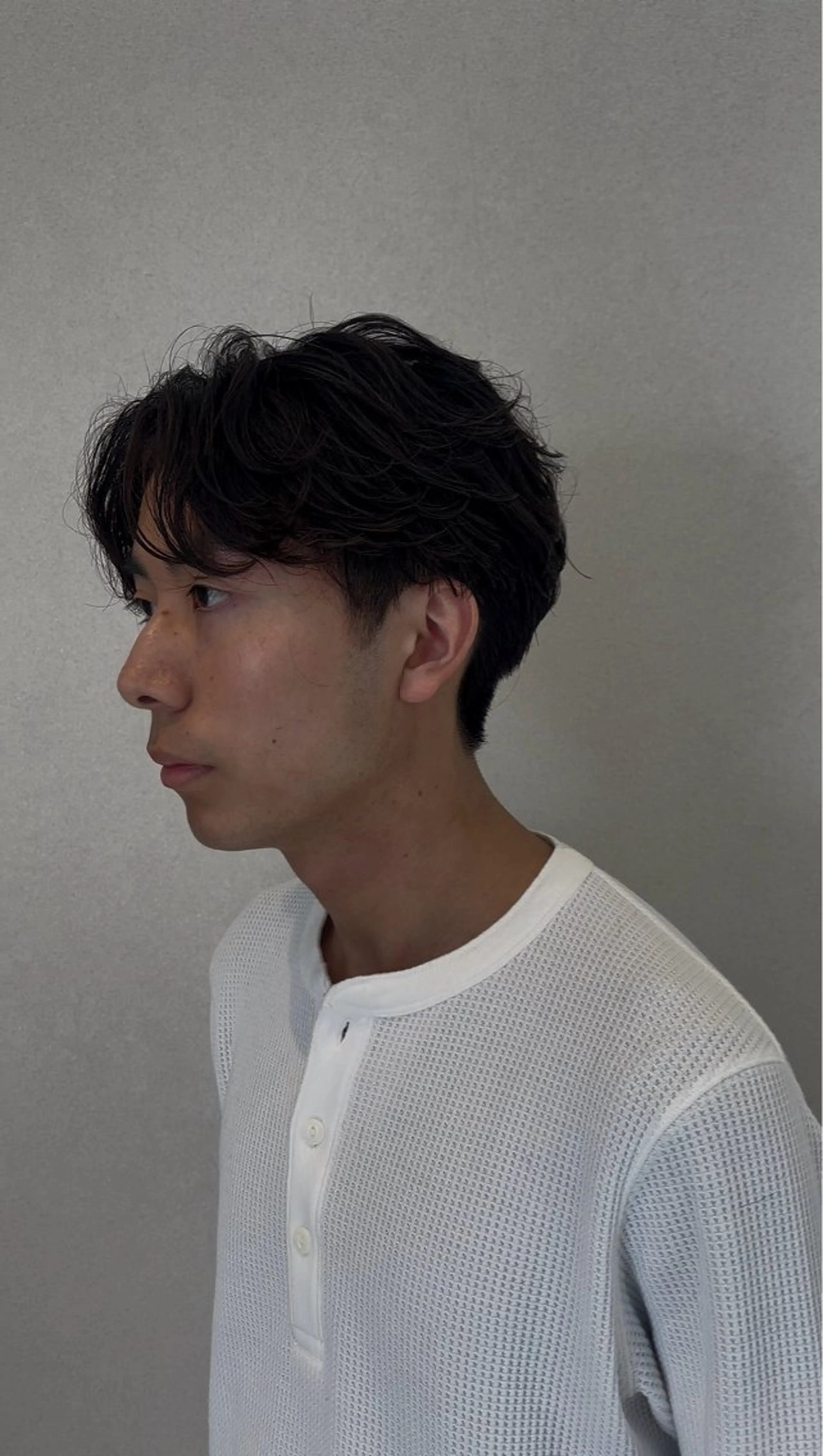 パーマ メンズ カット パーマ 平日モデル価格あり メンズ人気/水橋柊太のヘアスタイル