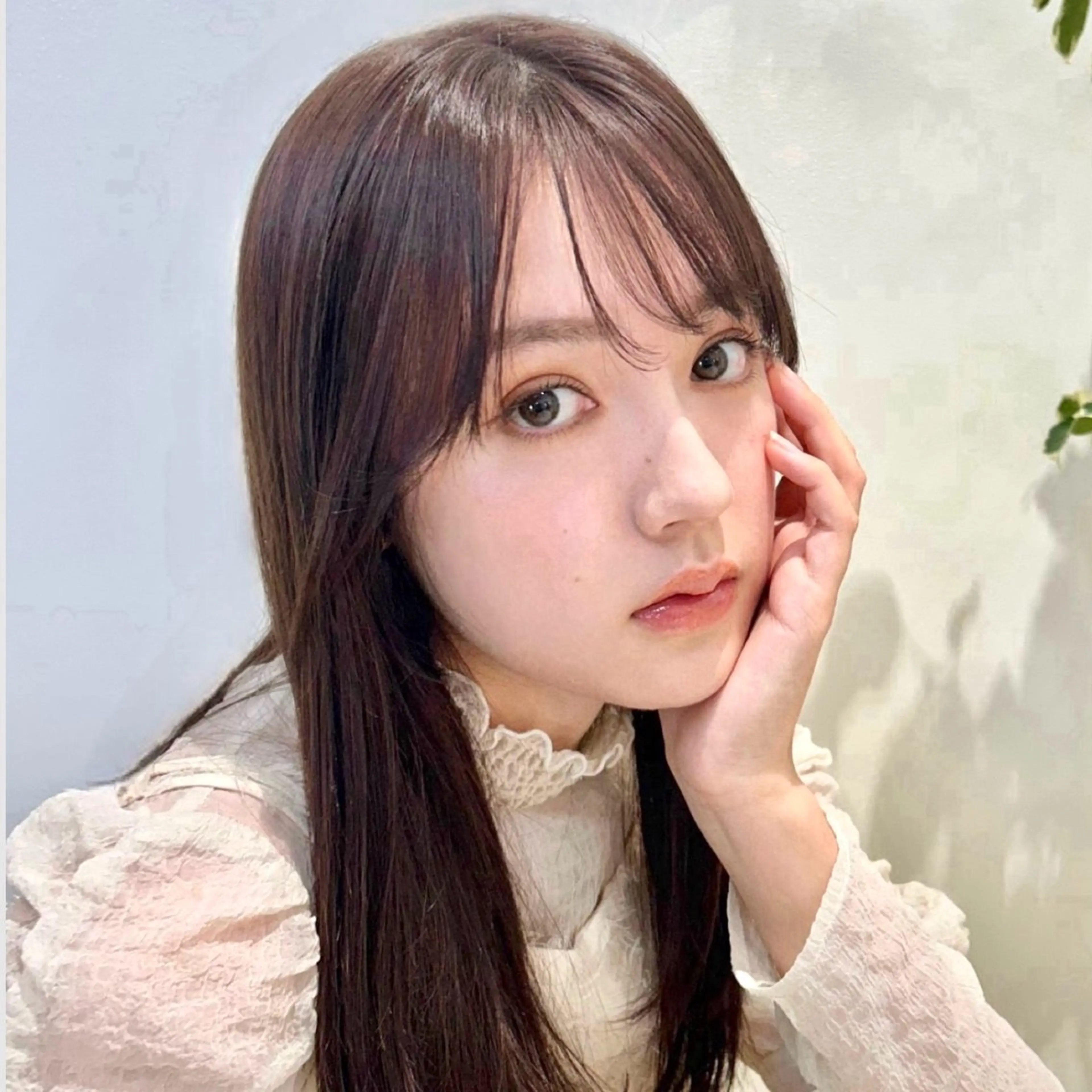 似合わせフロントカット+アイブロウデザインの写真