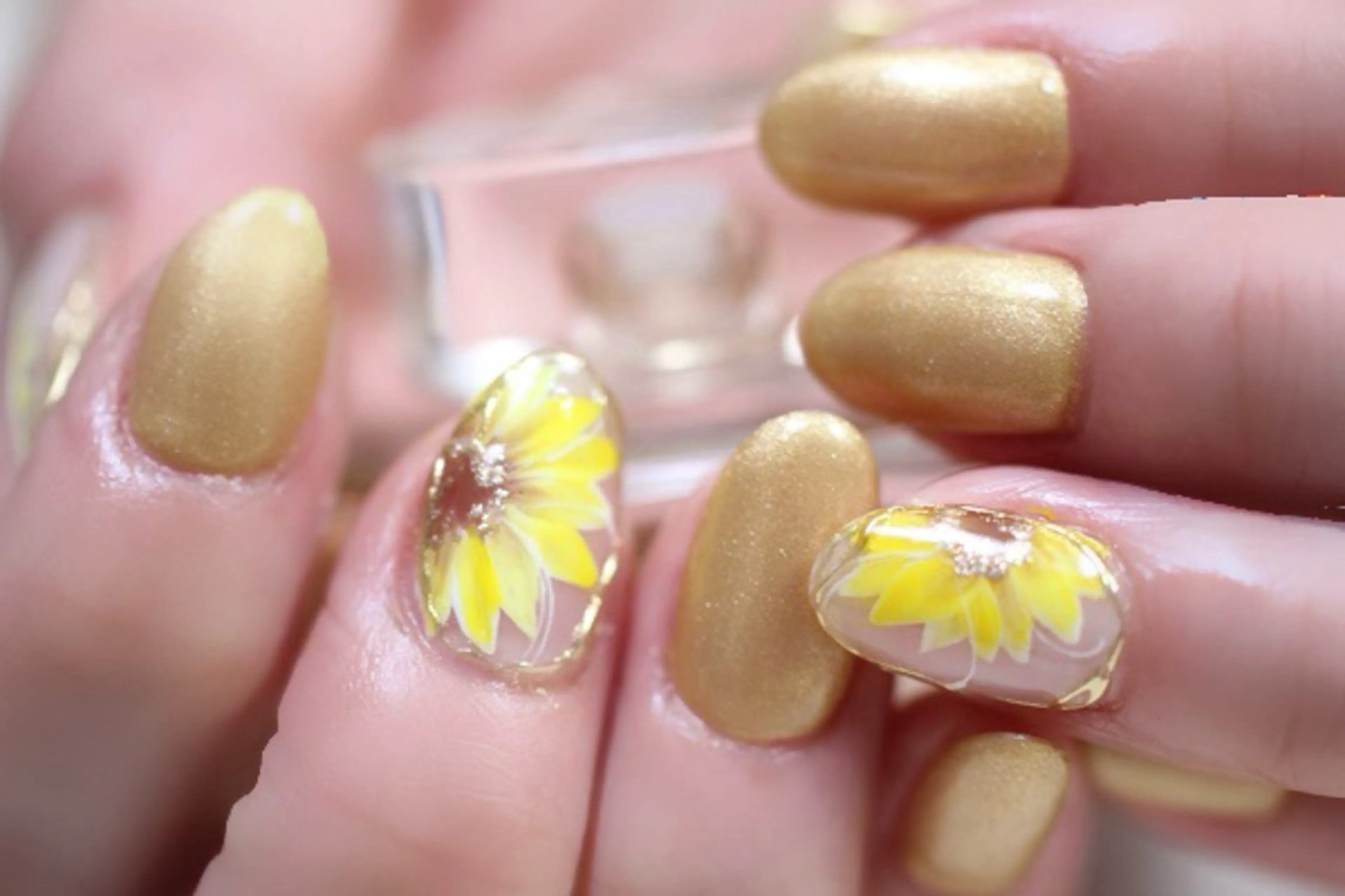 ネイル ジェルネイル しみ えんのネイルデザイン