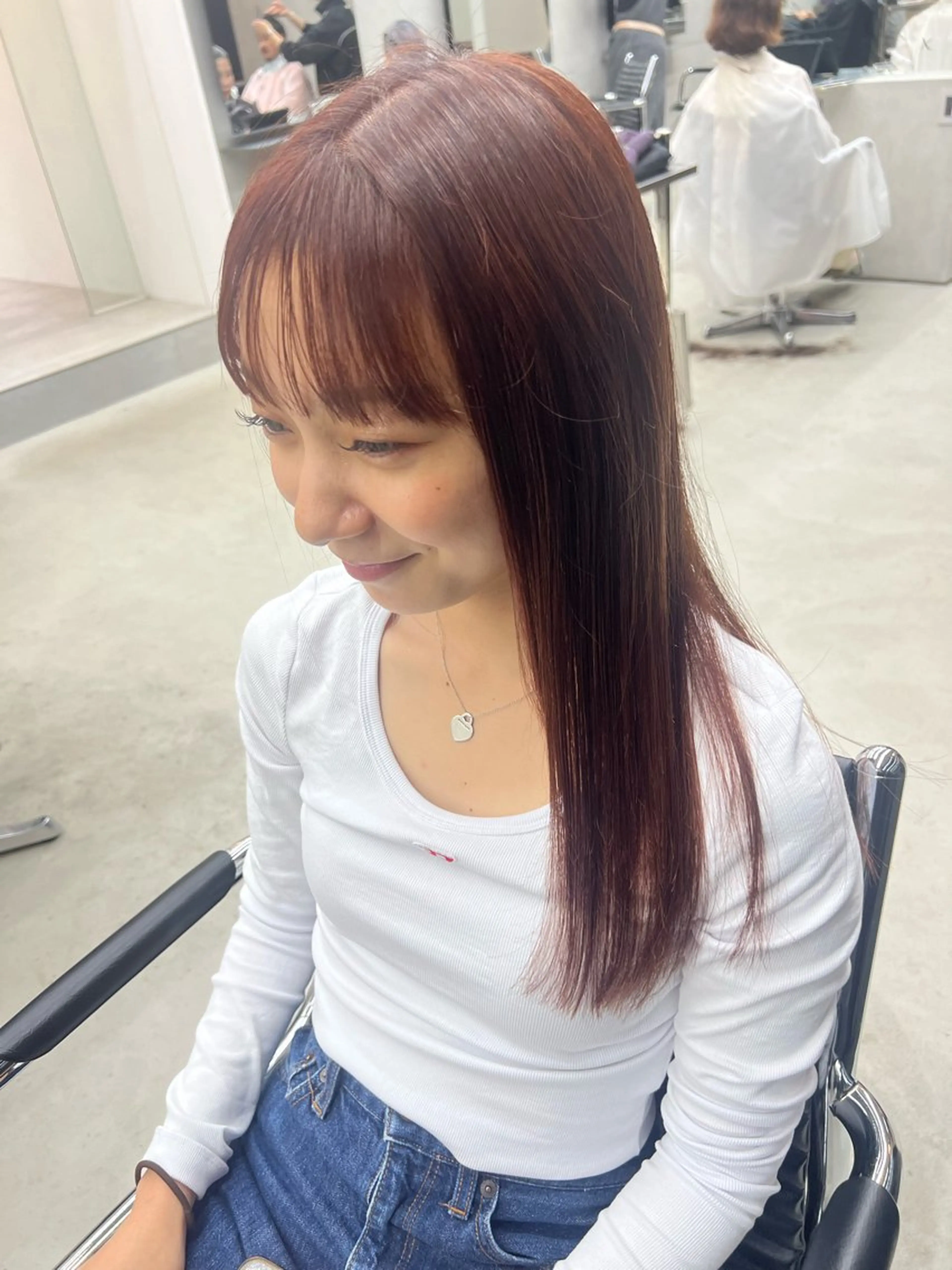 カラー 吉沢遣人/レイヤー 艶カラー/抜け感のヘアスタイル