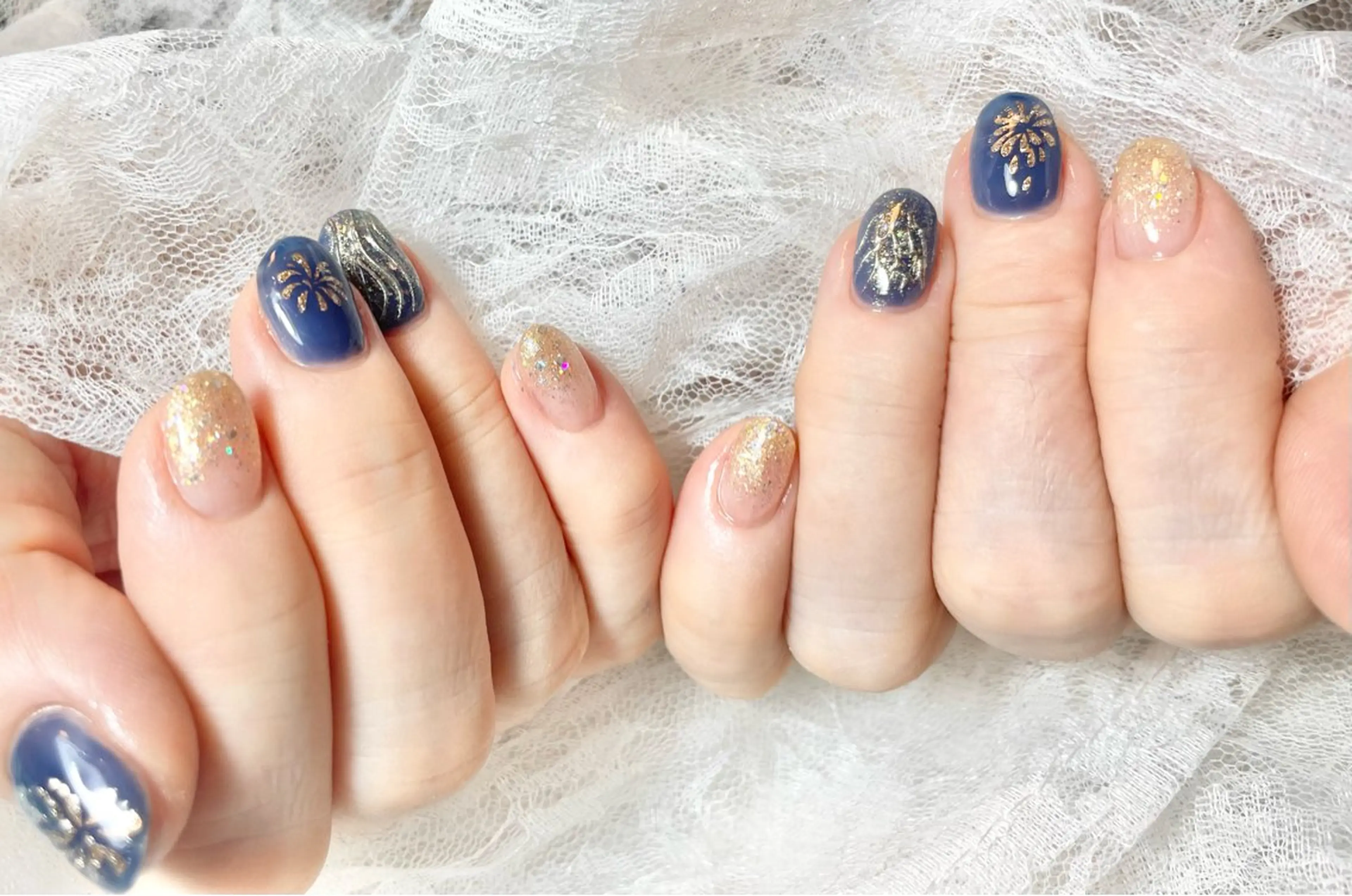 ネイル ハンドネイル nail salon Libertyのネイルデザイン