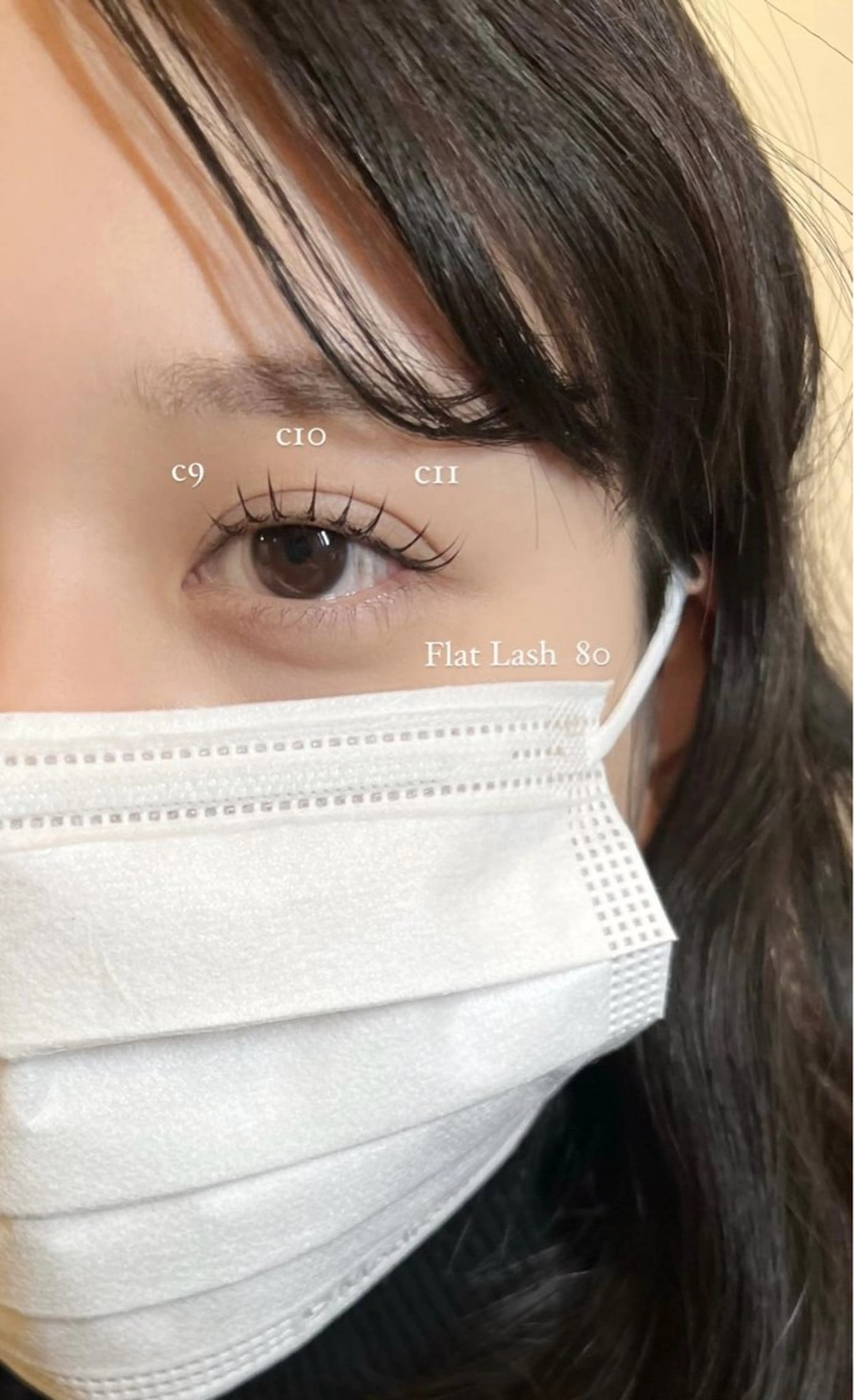 【U30限定🌟】minimo限定価格💎　フラットラッシュ100本🪽の写真