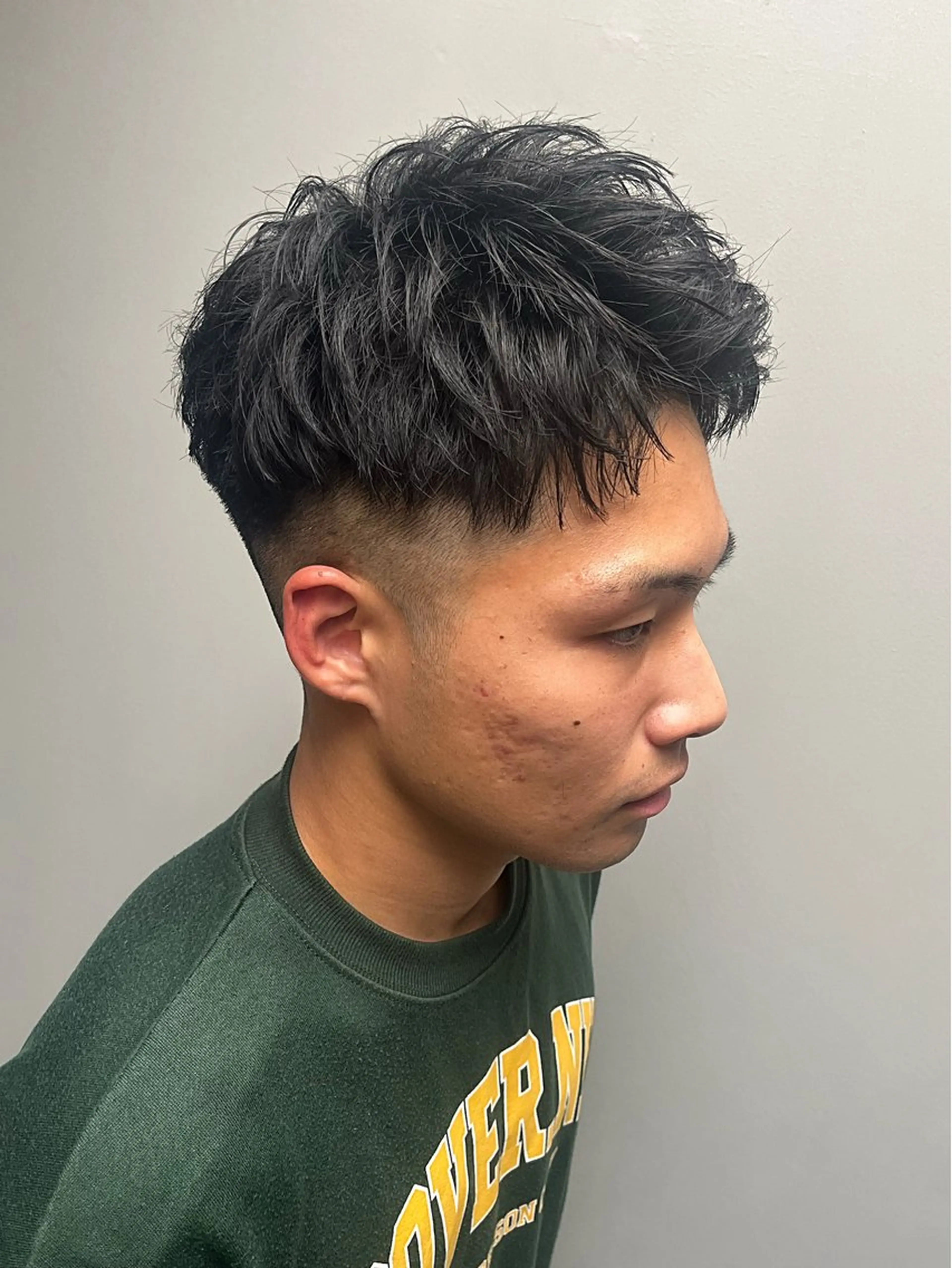 ショート メンズ カット 【メンズ専門】 【短髪パーマ】ひかるのヘアスタイル