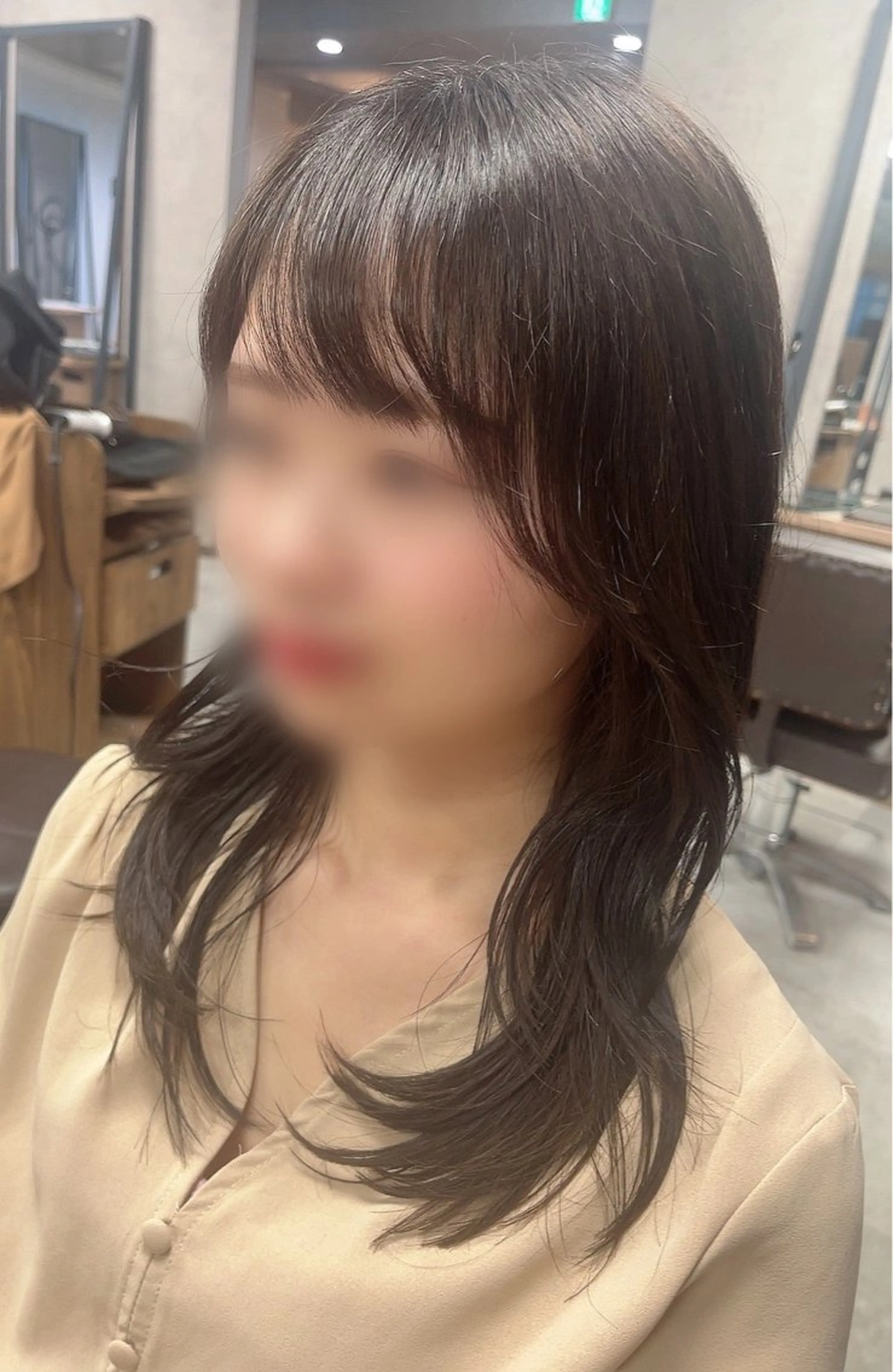 ミディアム KAEDE🎀 縮毛矯正＆パーマ特化のヘアスタイル