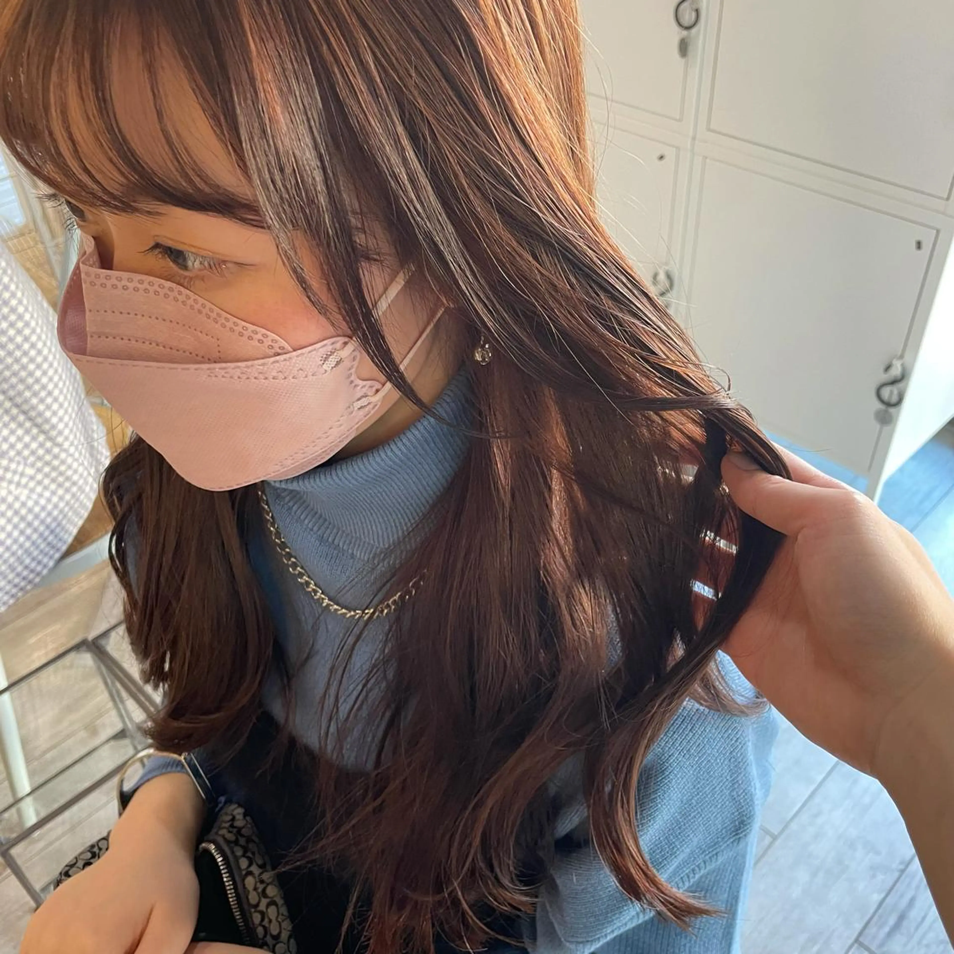 ロング カラー ヘアアレンジ 🫧ヒシダアキ taboo.i🫧のヘアスタイル