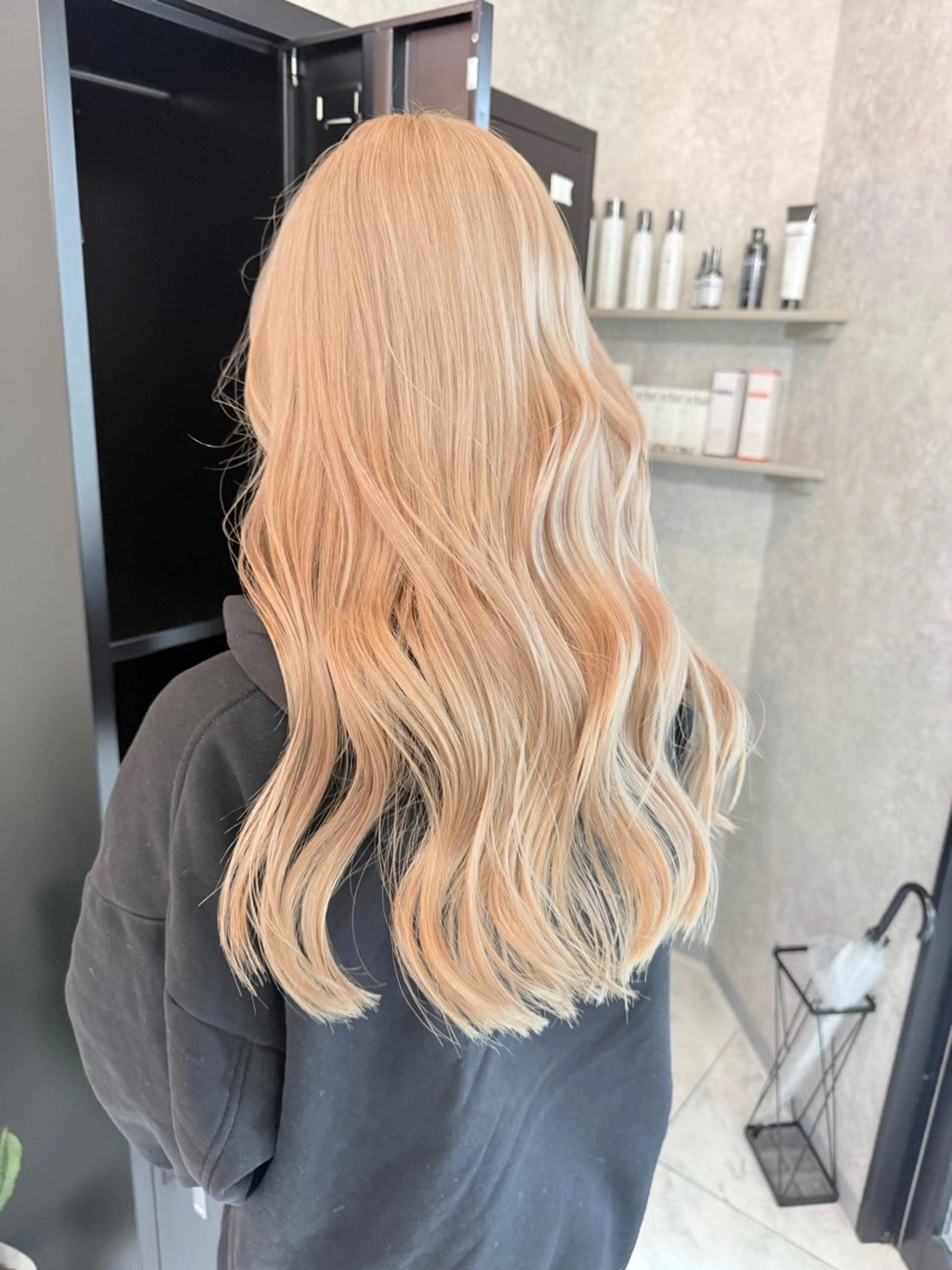 ロング カラー 🌺ハイトーン🌺 矢葺 なぎさ🌺🌺のヘアスタイル