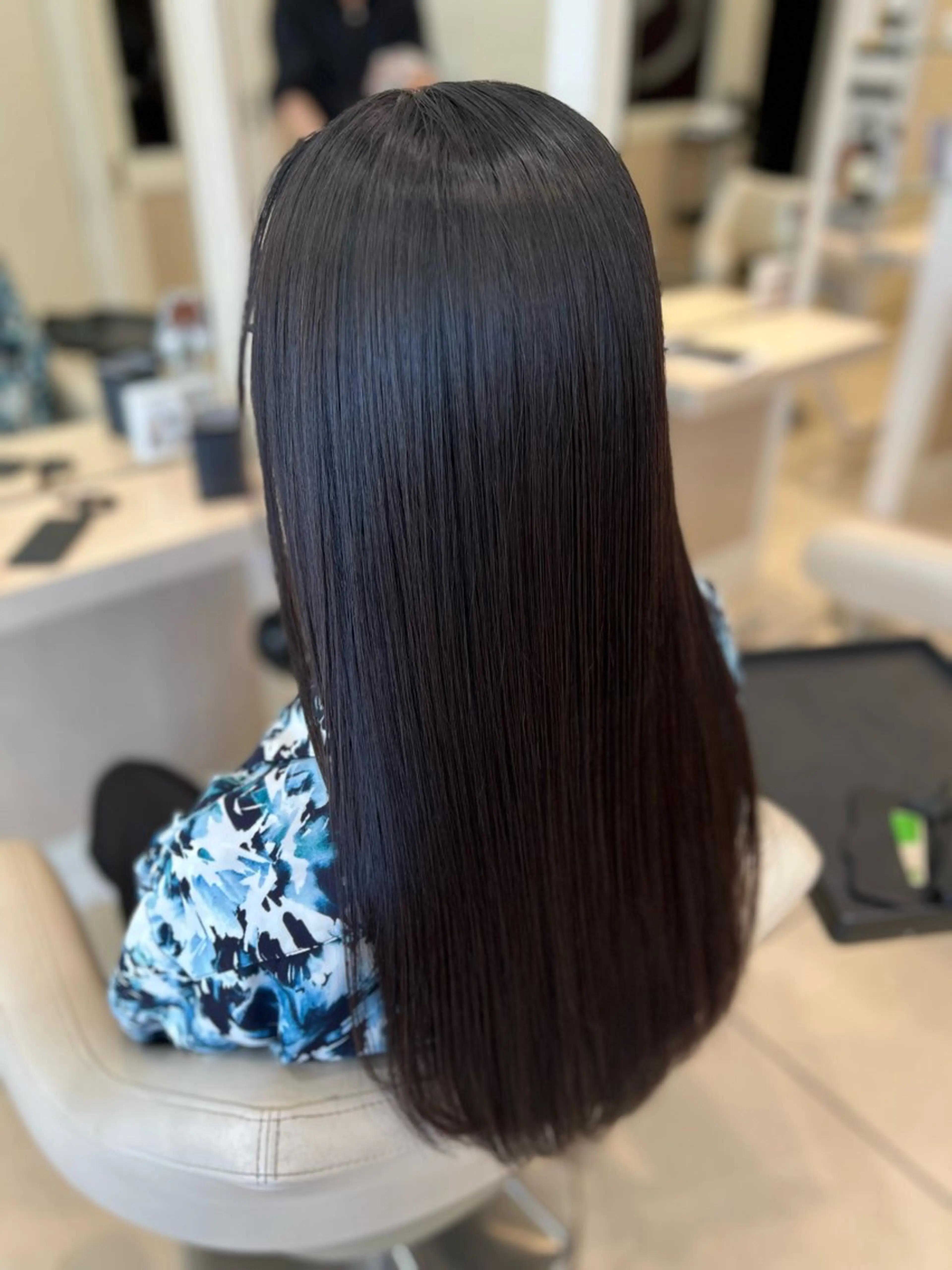 ロング パーマ カット 縮毛矯正 トリートメント 金子 直樹のヘアスタイル