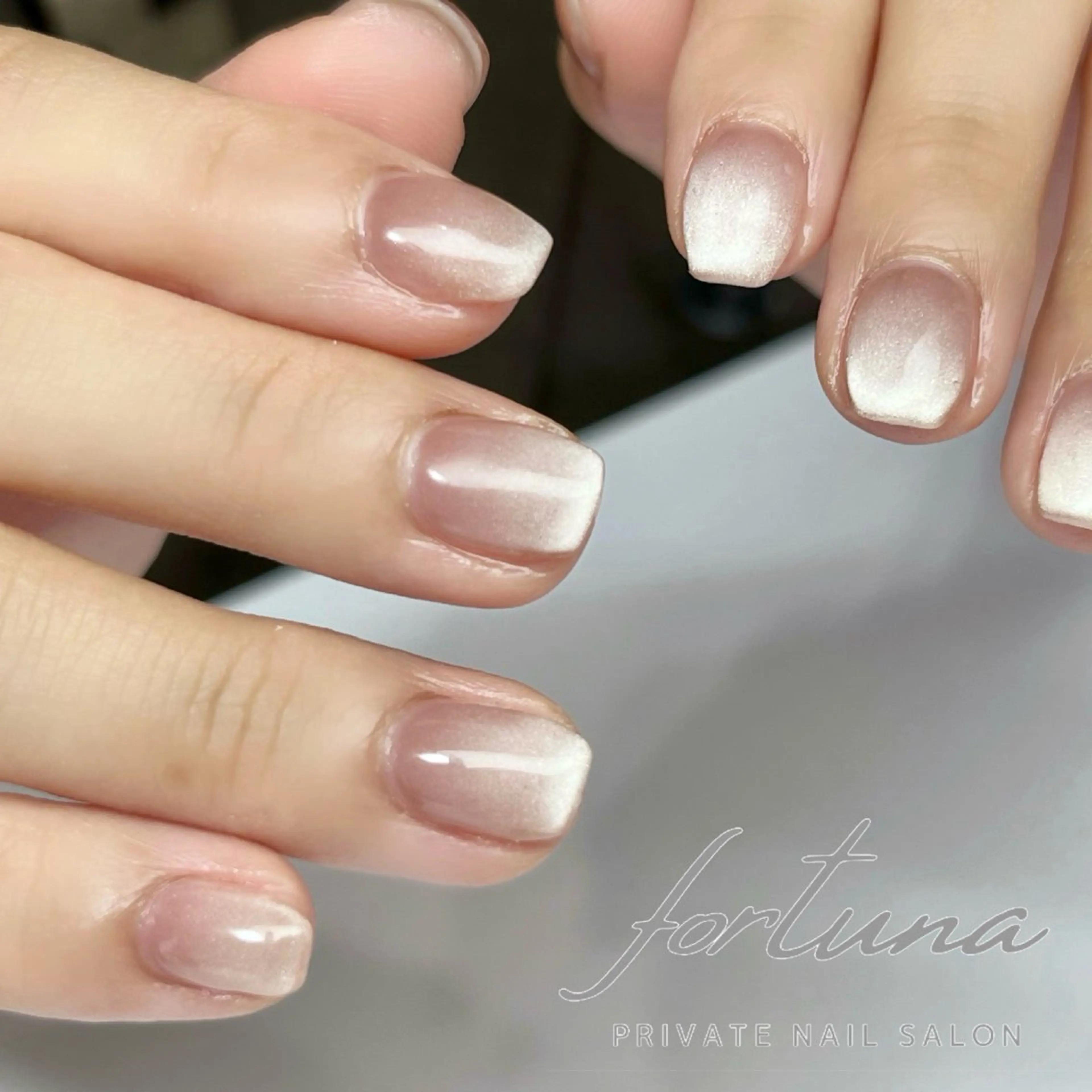 ネイル ジェルネイル マグネットネイル パラジェル ハンドネイル fortuna 武藤裕美のネイルデザイン