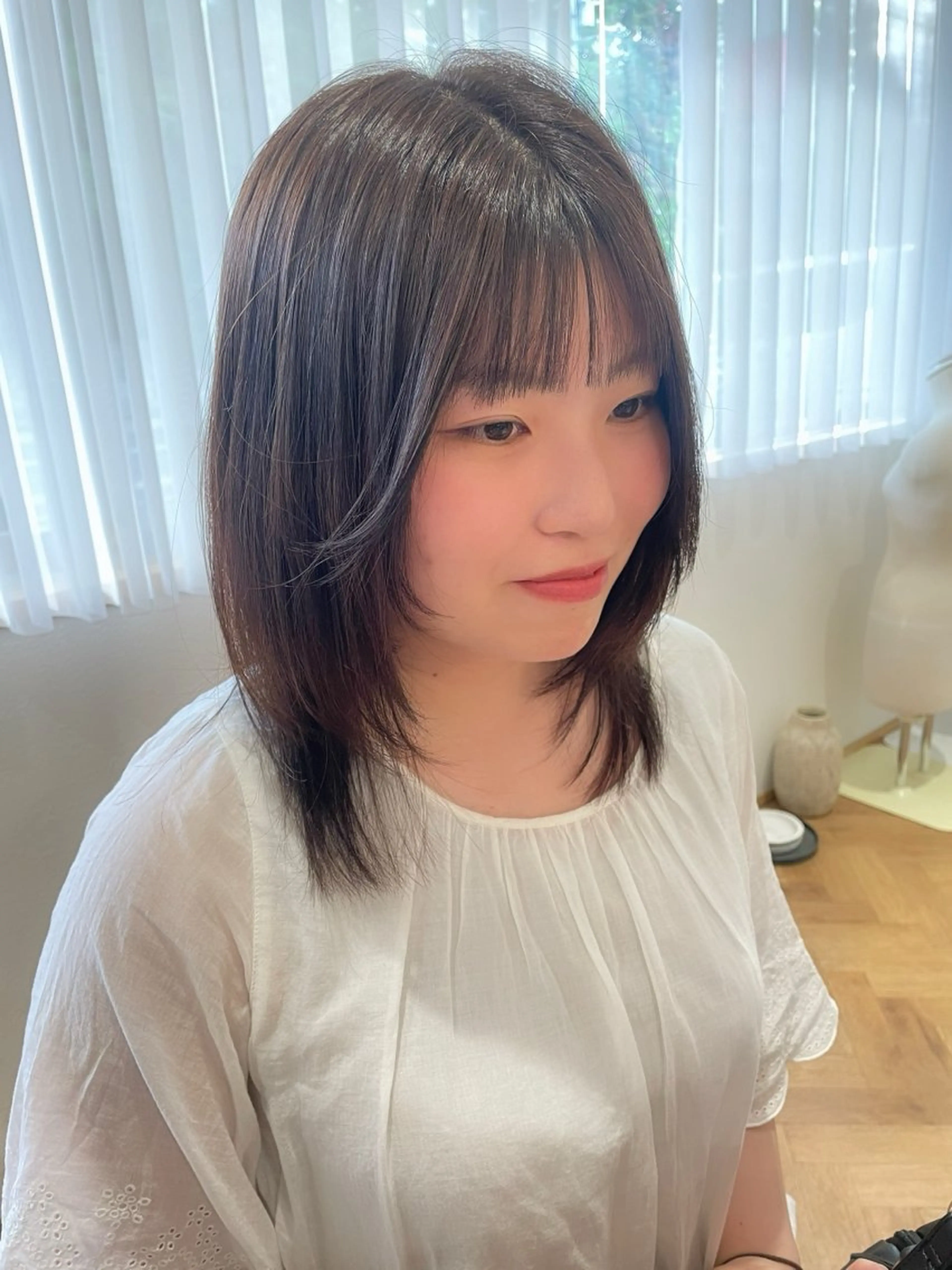 ミディアム カラー belta.🌱 安藝夏花🌻のヘアスタイル