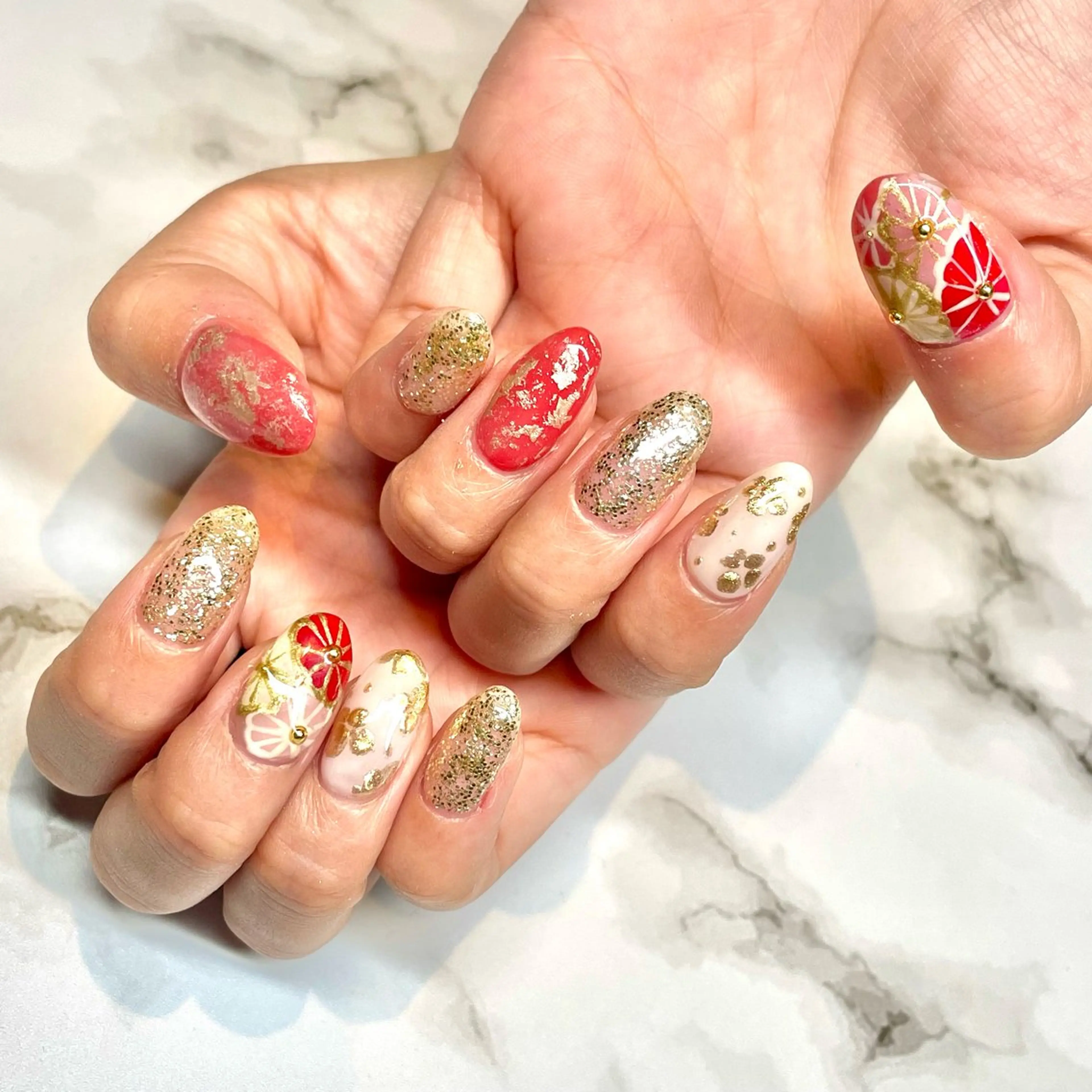 ネイル beamerci🌼 SHIORIのマツエク・マツパデザイン