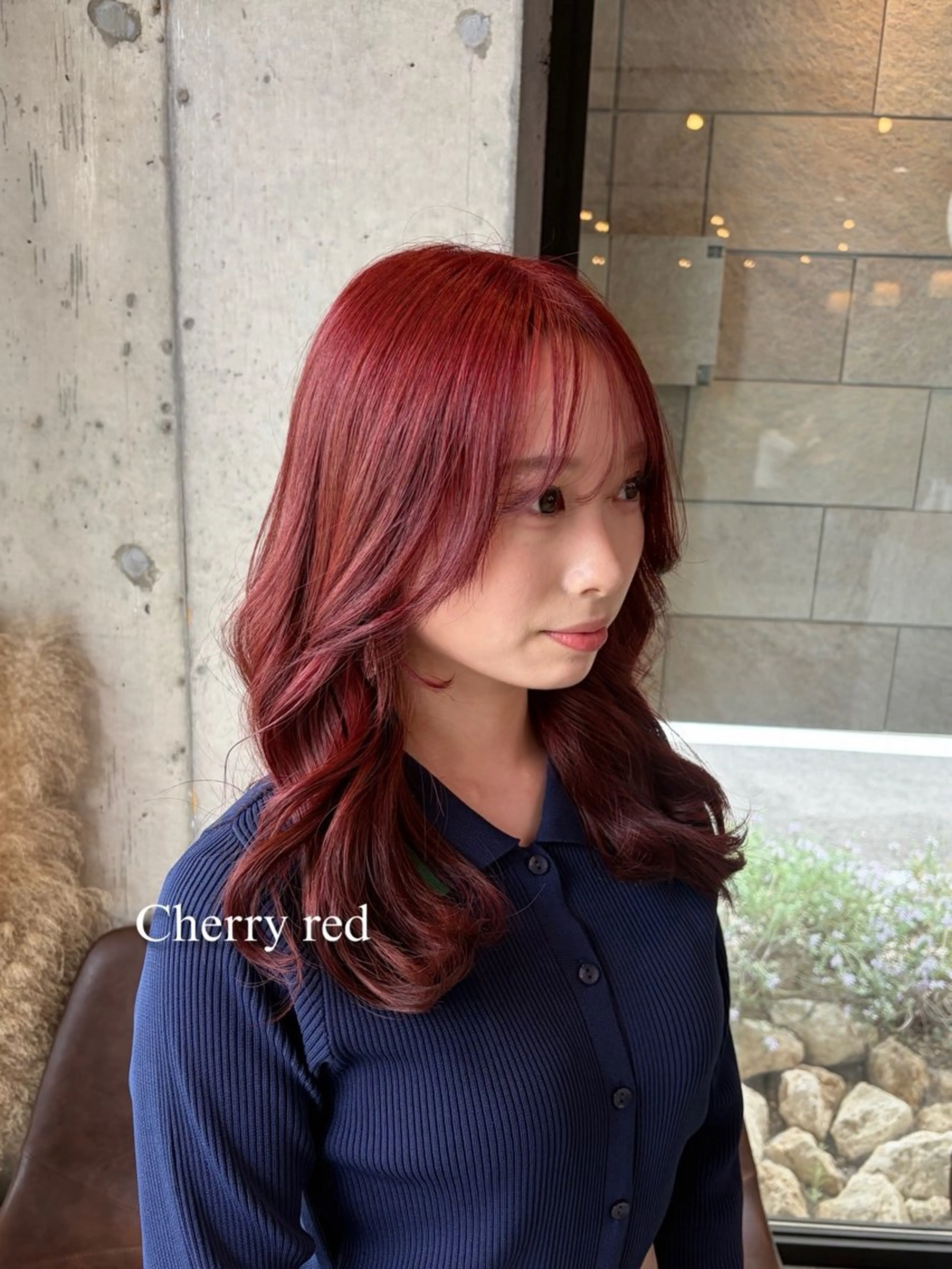 ロング レイヤーカット カット ヘアカラー Hina/ lolonoisのヘアスタイル