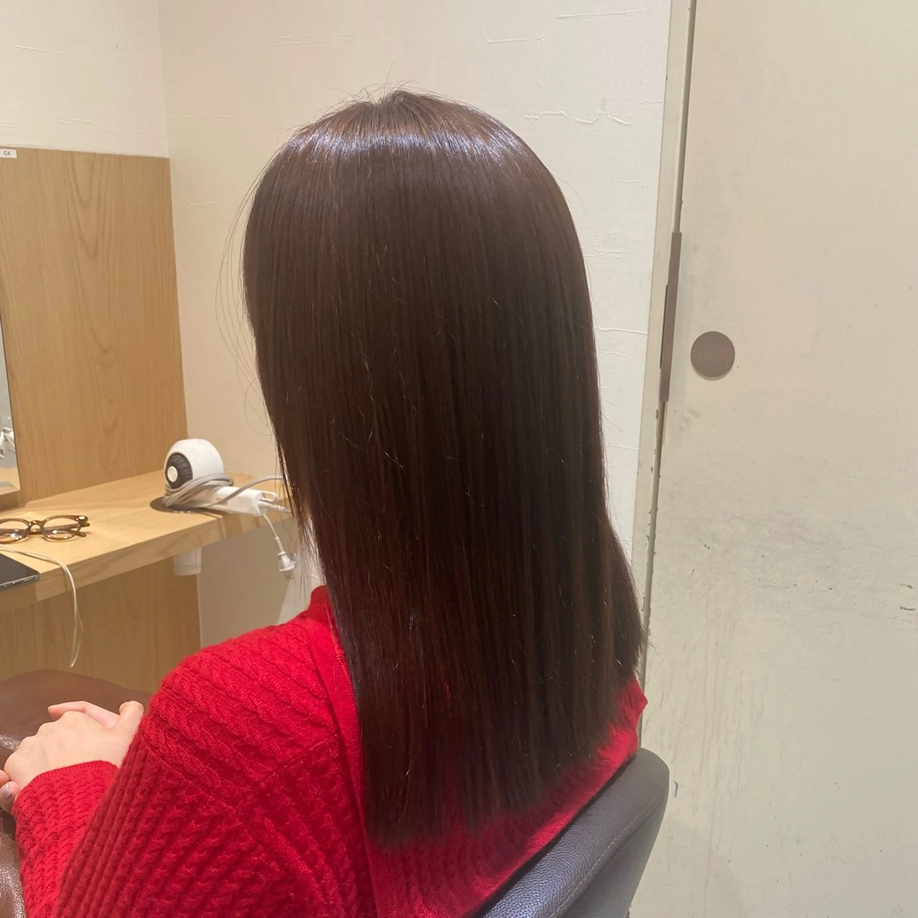 ミディアム 縮毛矯正 UNIXイオンモール川口前川店所属・UNIX manakaのヘアスタイル