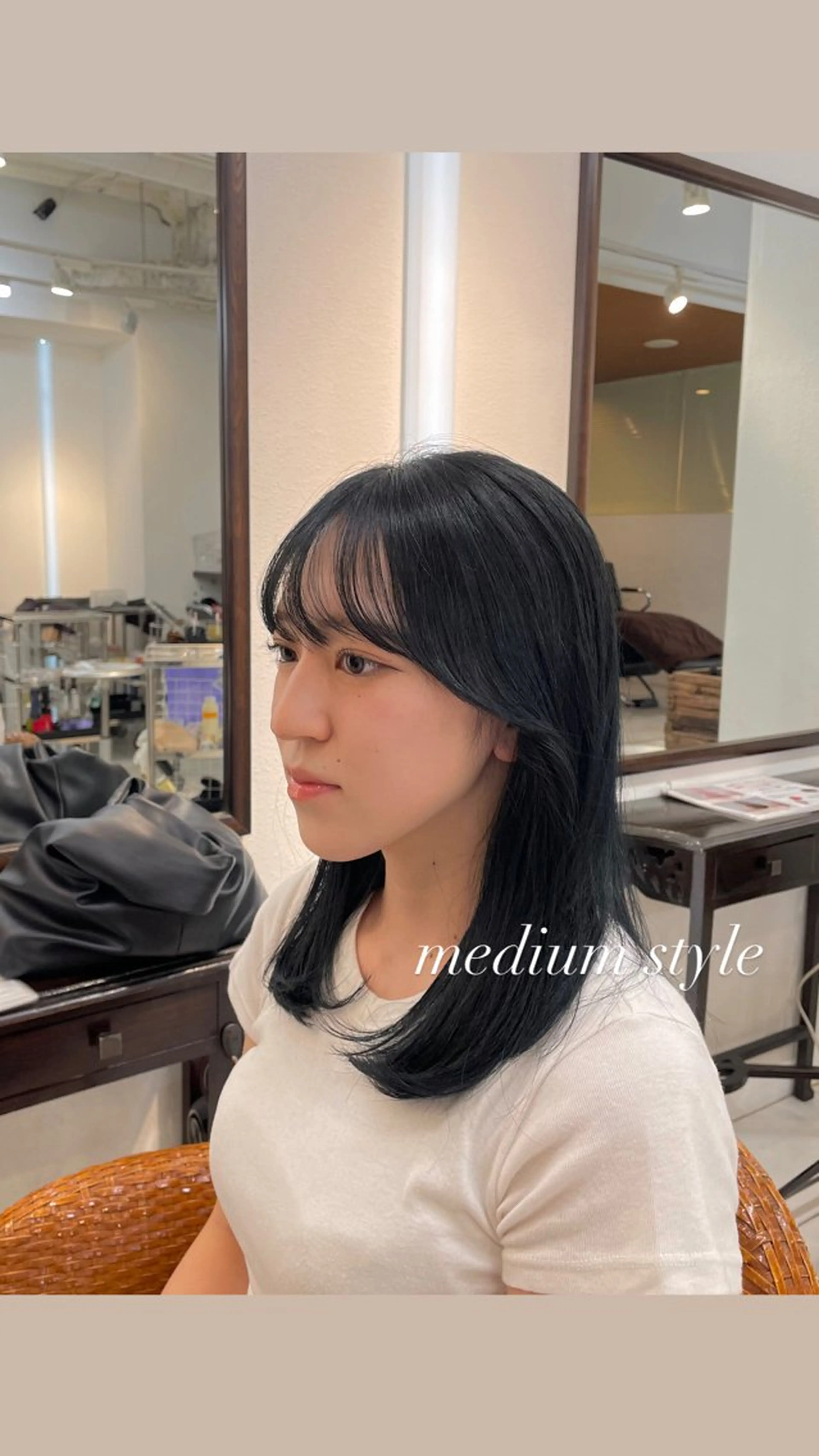 セミロング カット トリートメント ヘアセット ♡レイヤー/ボブ 透明感/うらら♡のヘアスタイル